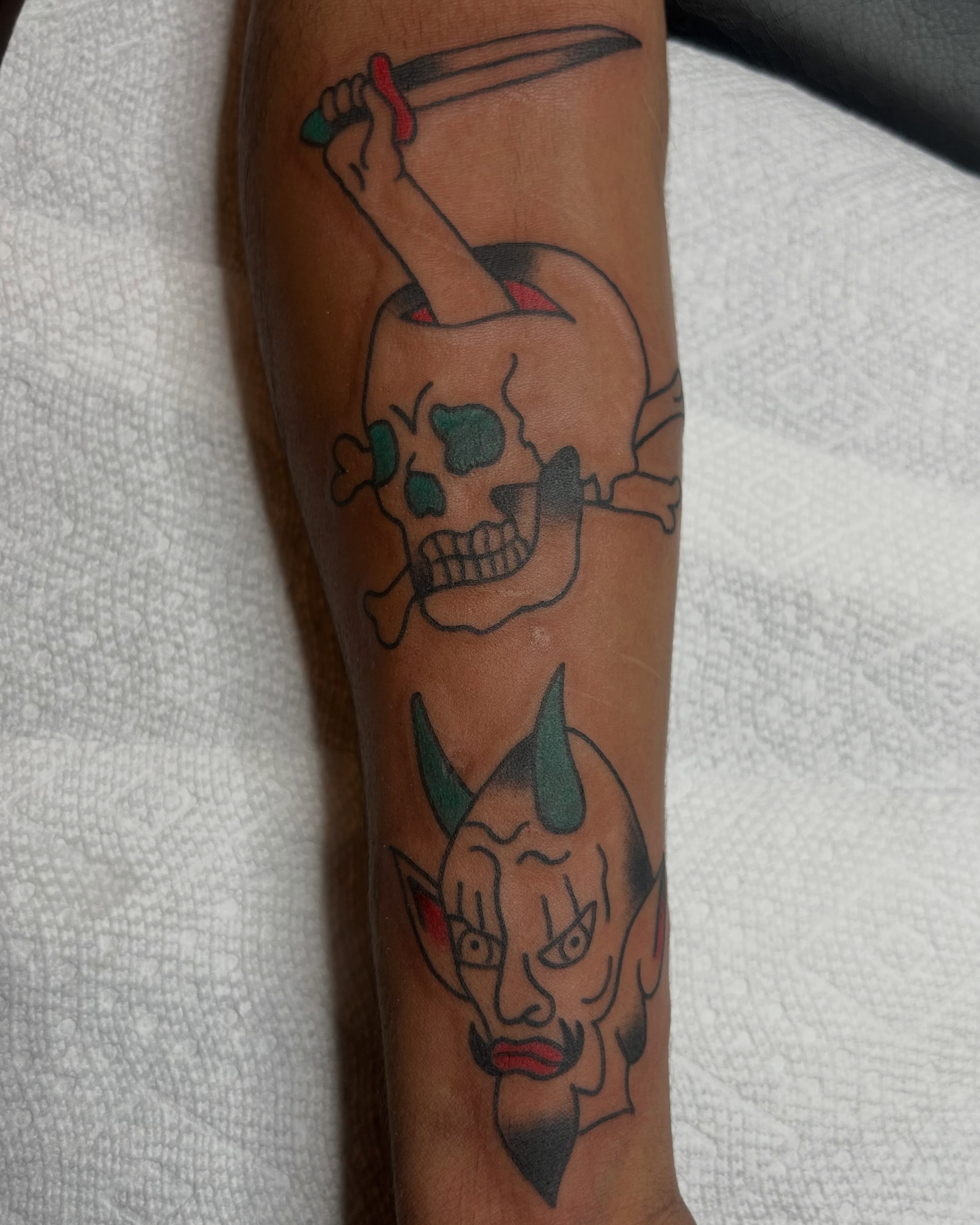 do anything you want to…like walk-in and get tattoos like this