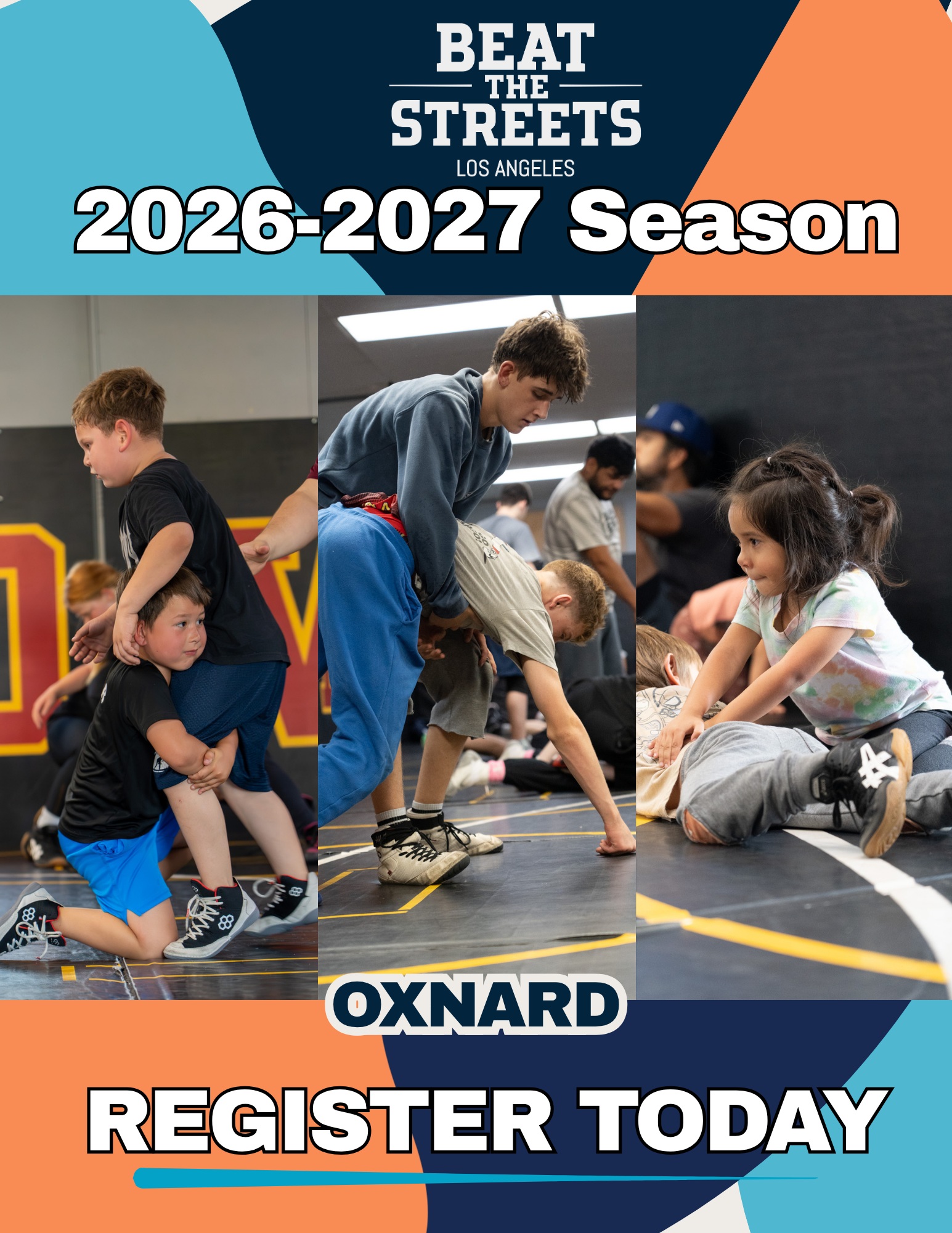 Looking for a free wrestling program in Oxnard?
Beat the Streets LA is back at Oxnard High School!
Beginner youth, high school athletes, and advanced youth are welcome to train at no cost.
📍 Oxnard High School, 3400 W Gonzales Rd, Oxnard, CA 93036
📅 Mondays, Wednesdays & Fridays
⏰ Beginner youth: 5:30–6:30 p.m. | High School/Advanced Youth: 6:30–8:00 p.m.
Practice starts Wednesday, September 9.
Register to participate in our Oxnard program by using the link in our bio.
Not from the Oxnard area?
We have 12 community programs throughout LA. Swipe to find a free wrestling club near you!
#Oxnard #VenturaCounty #YouthWrestling #BeattheStreetsLosAngeles #BTSLA