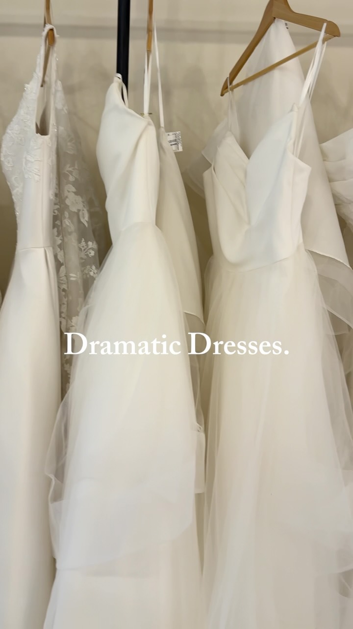 For the brides who like a little more✨
Here are a few dresses by Justin Alexander and @La Premiere Official that are guaranteed to catch your eye🤍
#ivoryandblushbridal #dramaticweddingdress #bridalfashion