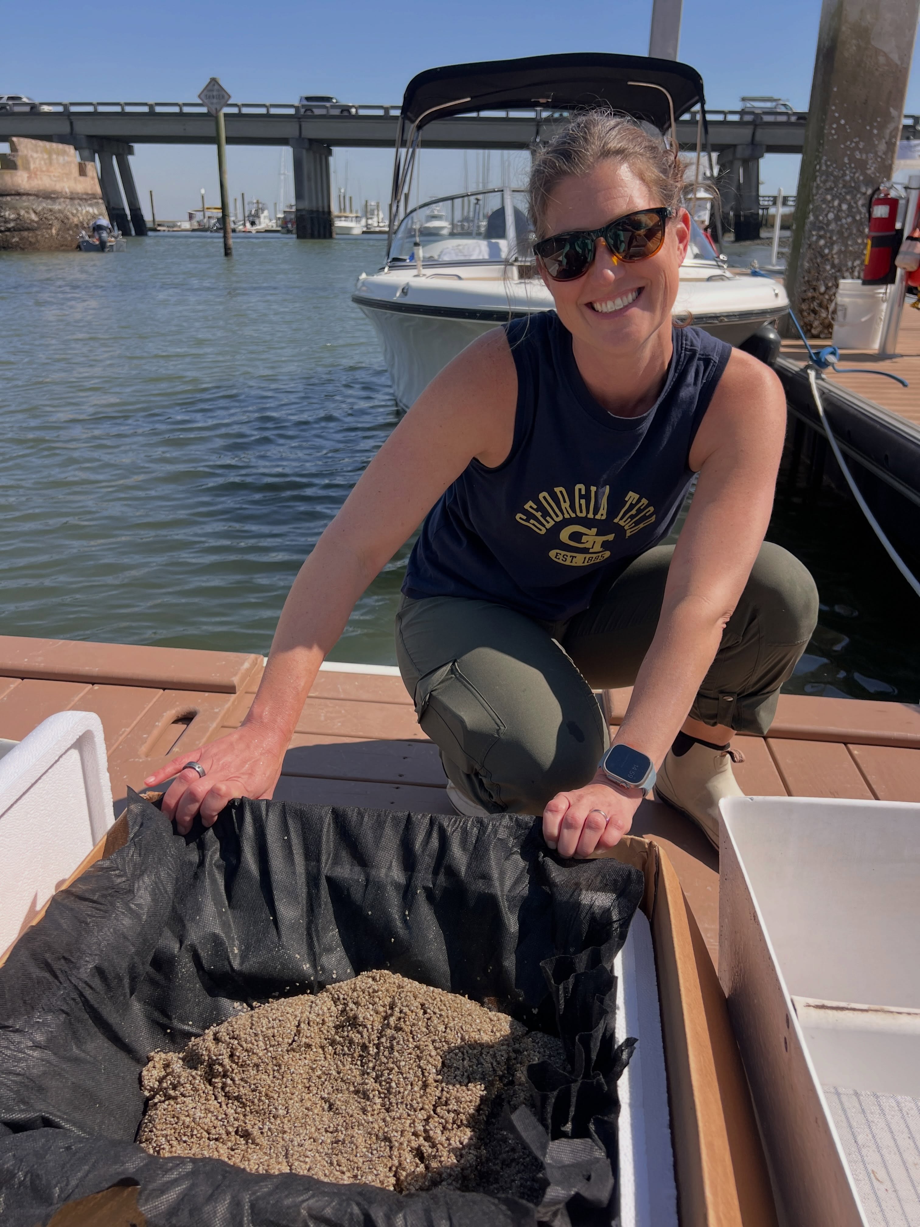 Happy belated birthday to our one and only, Laura Solomon!
ECO Georgia would not be here if it weren’t for Laura’s passion for education and drive to connect students with our beautiful coastline. Laura wears many hats: she’s a wife, a mom, our oyster matriarch, a strategic planner for local schools, a TEDx speaker (you can listen to it in our bio), a mentor, and so much more!
Laura has a gift for bringing people together to create change and using her voice to share what she believes in. The ECO and oyster community started with her dreams (alongside her husband) and is continually growing! Laura planted a seed for the future of ECO and each of you have helped it grow into something bigger than she could have imagined!
Make sure to wish her a happy belated birthday!🦸♀️⭐️🦪💙