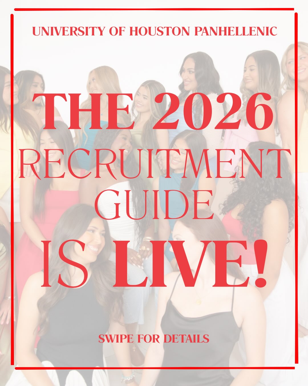 We are so excited to present the 2026 Recruitment Guide: Greetings from Panhellenic! 💌👠
This guide is your go-to resource for Panhellenic life, whether you are curious about the recruitment process or looking for more insight. Inside of our Recruitment Guide are helpful tips and explanations of what to expect during recruitment, how to feel confident & prepared, and a deeper look into our Panhellenic community, such as our Panhellenic creed, values, active member testimonies, financial & academic transparency (dues & GPA), life as a new member, & SO MUCH MORE!
You also get the chance to hear more from our amazing VP of Recruitment, @thesaylorvaughn, who poured her heart & soul into making this beautiful, detailed recruitment tool. You also get to know the rest of our 2026 Executive Council & all six of our chapters!
Access the full guide using the Linktree in our bio, as well as our website. Come & find your perfect fit! 👠🐾