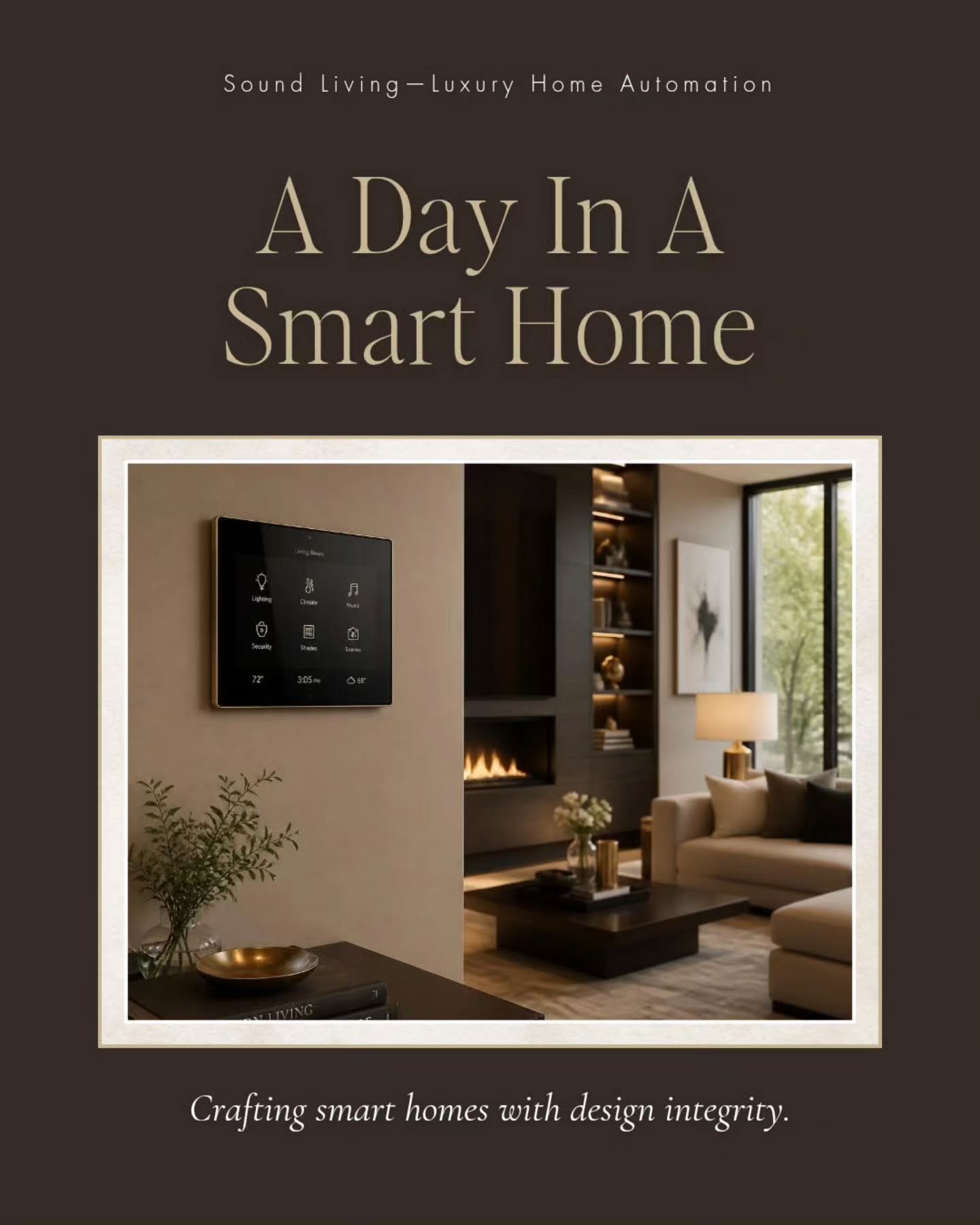 A smart home isn’t about having more technology—it’s about having less to think about.
From the moment you wake up to the moment you settle in for the night, lighting, shades, climate, music, and security work quietly together to complement the way you live.
Simple. Beautiful. Effortless.
That’s the art of a truly intelligent home.
www.soundliving.com
#SoundLiving #LuxuryHomeAutomation #SmartHomeDesign #HomeTechnology #LuxuryLiving