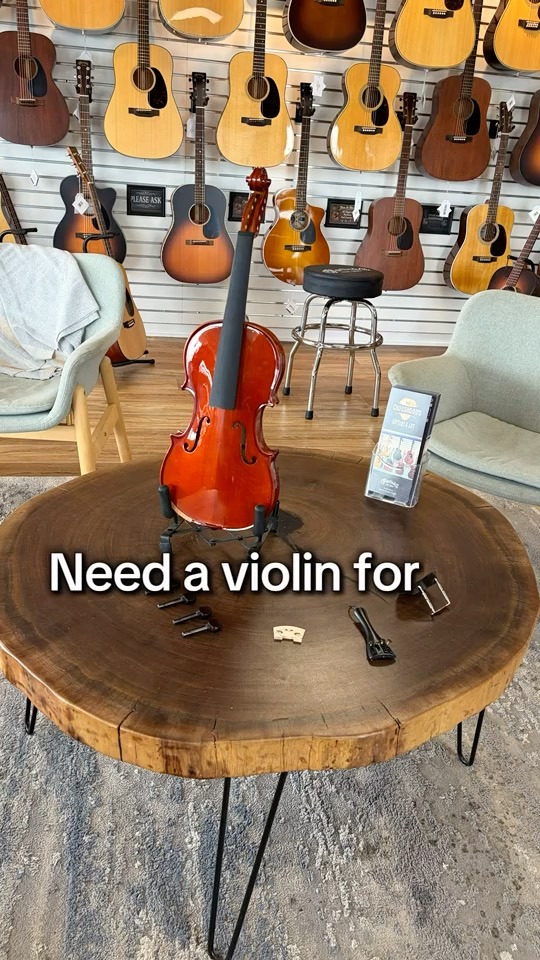 When you come in because you โjust need a new violinโฆโ ๐ป
... and suddenly remember The Crossroads has a few other things you definitely, absolutely, probably need. ๐
Come for the violin.
Leave withโฆ well, weโll see. ๐