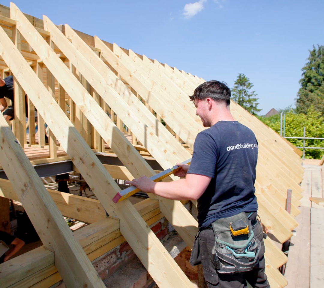 Behind the scenes on site. 🔨
There's a lot that goes into getting a project to this stage, with the roof structure now taking shape.
It's the work that happens behind the scenes that lays the foundations for everything that follows. 👏
Get in touch with our team today for a free visit and quote 🙌
🌐 dandbbuilding.co.uk
📲 01727 514020 | 07764745711
📧 ben@dandbbuilding.co.uk
📍 St Albans, Hertfordshire
We work primarily in Hertfordshire, with recent projects in Redbourn, Harpenden and St Albans.
#HertfordshireBuilders #StAlbansConstruction #HertfordshireConstruction #StAlbansBuilders #HomeRefurbishment