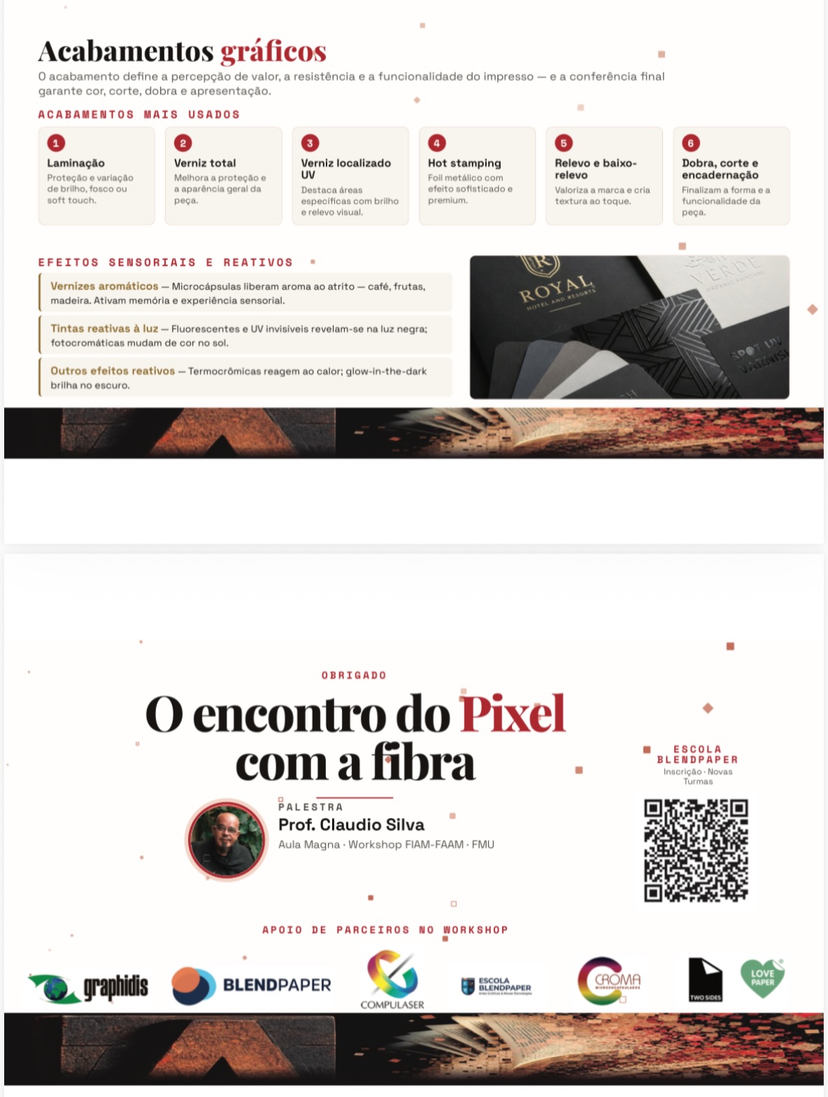 Palestra com Professor Cláudio!