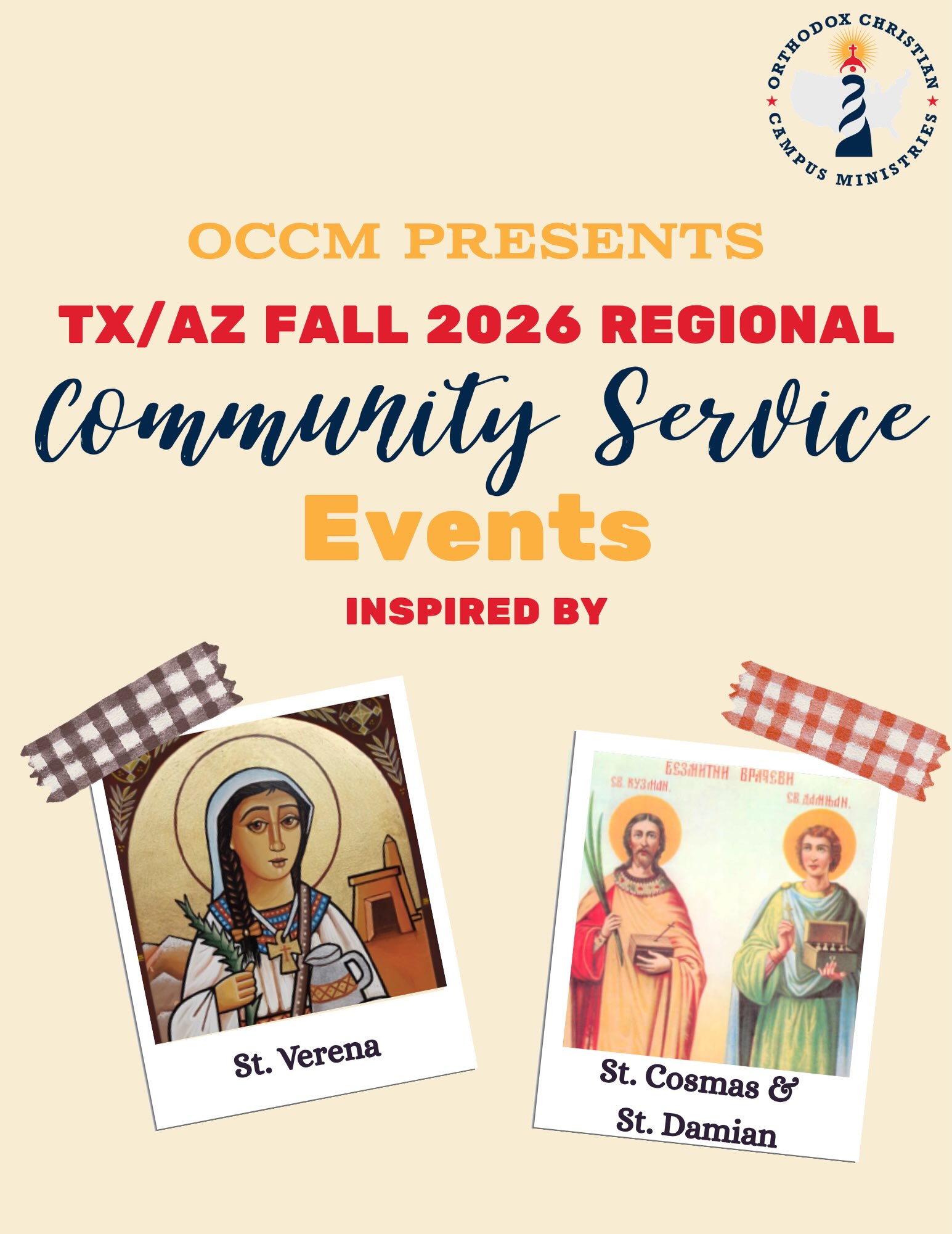 Hi TX/AZ OCCM Family! We’re so excited to announce the fall OCCM TX/AZ Region Wide Events!Join us in serving the Dallas community amongst the company of your fellow OCCM community! Scan the QR code to register! To sign up using the QR Code click “Without the app, continue in browser” after scanning the code. The links will also be on our linktree!