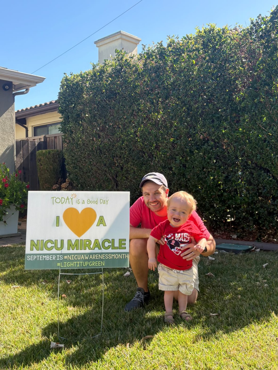 Calling all proud parents, family, and friends of NICU Miracles! 💚 September is NICU Awareness Month, and there's no better way to celebrate than by showing off your love and support with one of our 24"x18" lawn signs!
🌟 Let your neighborhood know how proud you are of your NICU Grad!
🛑 Available for purchase through October 1st
📍 Pick-up at our office: 1511 Bethlehem Pike, Flourtown, PA
(If you're not local to Flourtown, choose the shipping option)
📅 Signs will be ready for pickup starting the week of 8/31.
Let's spread awareness, hope, and NICU pride—one yard at a time!
Order yours today in our shop: https://www.todayisagoodday.org/product/lawn-sign-nicu-awareness-month
#nicu #nicutoday #nicuawarenessmonth #nicugrad