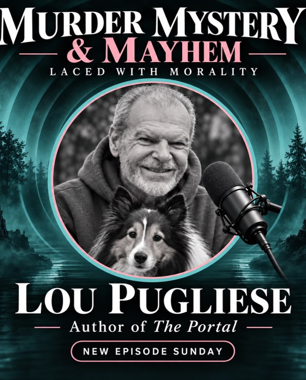 🎙️ What happens when the extraordinary enters an ordinary life—and certainty gives way to mystery?
This Sunday, join me on Murder Mystery and Mayhem Laced with Morality as I welcome author Lou Pugliese, whose new thriller, The Portal, has just released! 📖
From an international career with Toyota to teaching business in Virginia’s Shenandoah Valley, Lou brings a wealth of experience, extensive travel, and a love of obscure research to his fiction. His stories weave subtle paranormal elements into realistic relationships, exploring the emotional consequences of events that defy explanation.
Now settled in Green Cove Springs, Florida, with his wife Kathy and their dog Mitch, Lou also hosts the Florida Writers Association’s monthly Clay County chapter.
✨ Tune in Sunday, follow the podcast so you never miss an episode, and share this post with a friend who loves a mystery!
Would an unexplained experience make you curious—or cautious? Tell me below! 👇
#MurderMysteryAndMayhemLacedWithMorality #LouPugliese #ThePortal #AuthorInterview #MysteryReaders ThrillerBooks Bookstagram WritingCommunity FloridaAuthors SuspenseMeetsSubstance