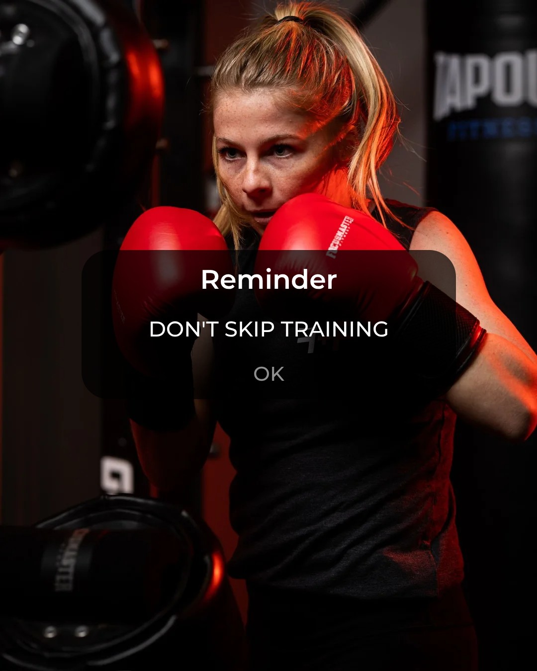 the note taped to our mirror:
you don't need perfect form to start throwing punches.
you don't need six weeks of "getting ready" before class one.
you just need to show up, and Focusmaster handles the rest.
see you on the mat. 🥊🤍