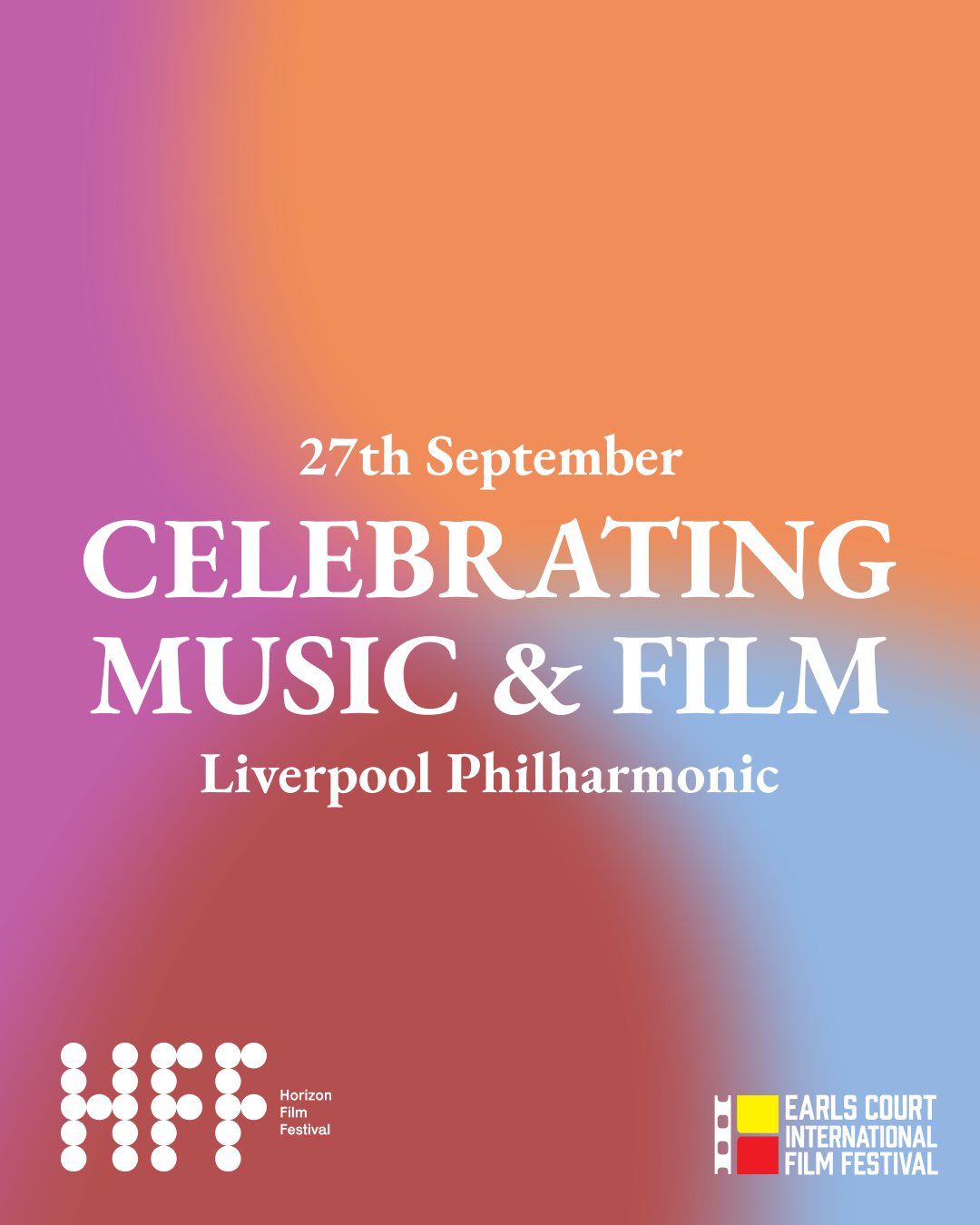 Our Music Video Showcase is nearly here!
Horizon Film Festival is proud to partner with Earls Court International Film Festival to celebrate the powerful connection between music and film.
Join us in Liverpool for an evening showcasing incredible music videos from independent and emerging UK musicians, alongside the directors and creative teams bringing their music to life 🎥🎵
📅 Sunday 27 September
🕢 7:30pm
📍 Music Room
🎟️ £8.80
Get your tickets now! 🎟️
🔗 Link in bio
We can’t wait to see you there! 🎬