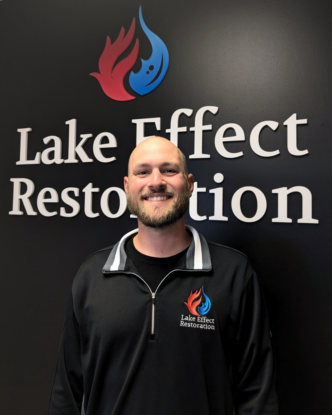 Join us in welcoming Jeff Morton to the Lake Effect Restoration team as our Mitigation Manager. Jeff brings eight years of restoration experience along with a background in Geology and Environmental Science from Adrian College.
Originally from Metro Detroit, Jeff made the move north for more time outdoors and the chance to help grow a young company with a bright future. His science background fits naturally into restoration work, where he enjoys figuring out how water, fire, and microbes affect a property and finding the best solution for each loss.
When he is not working, there is a good chance Jeff is fishing. He also loves traveling and exploring Northern Michigan with his girlfriend and their dog, Yodi. Fun fact: Jeff was part of Adrian College’s first fully funded bass fishing team and earned All American recognition during his freshman and sophomore years.
