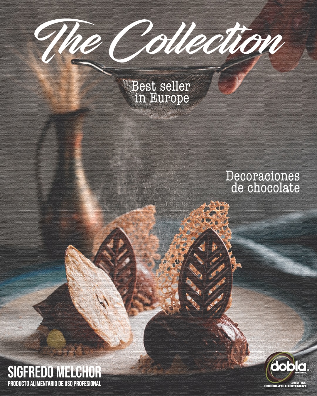 Dale ese toque elegante con estas decoraciones de chocolate de nuestro proveedor @doblaofficial