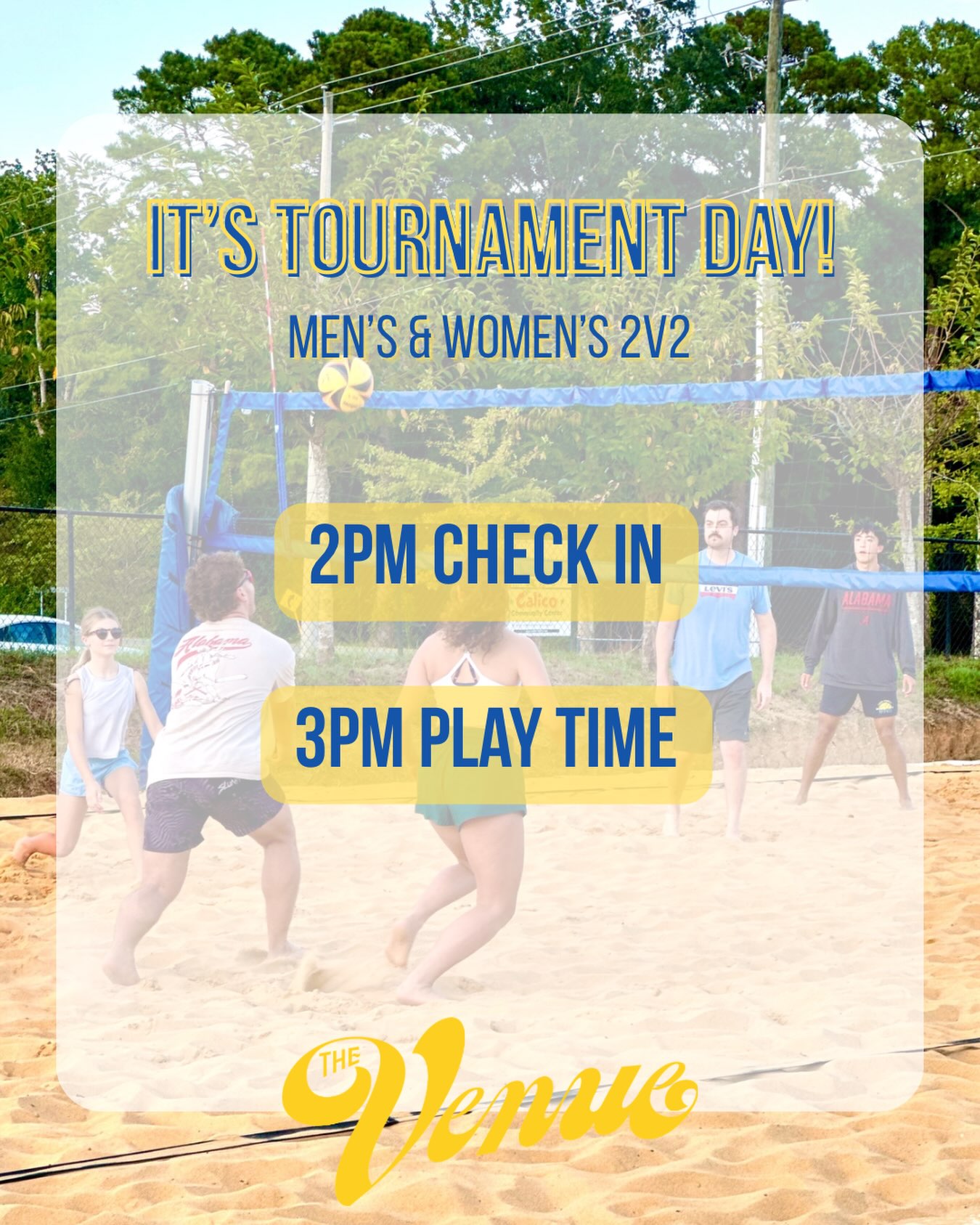 Get Pumped!! We’ll see y’all today for our first Fall League Tournament!!🏐☀️🏖️ #tuscaloosa #beachvollyball #tuscaloosarestaurants #discoverpage