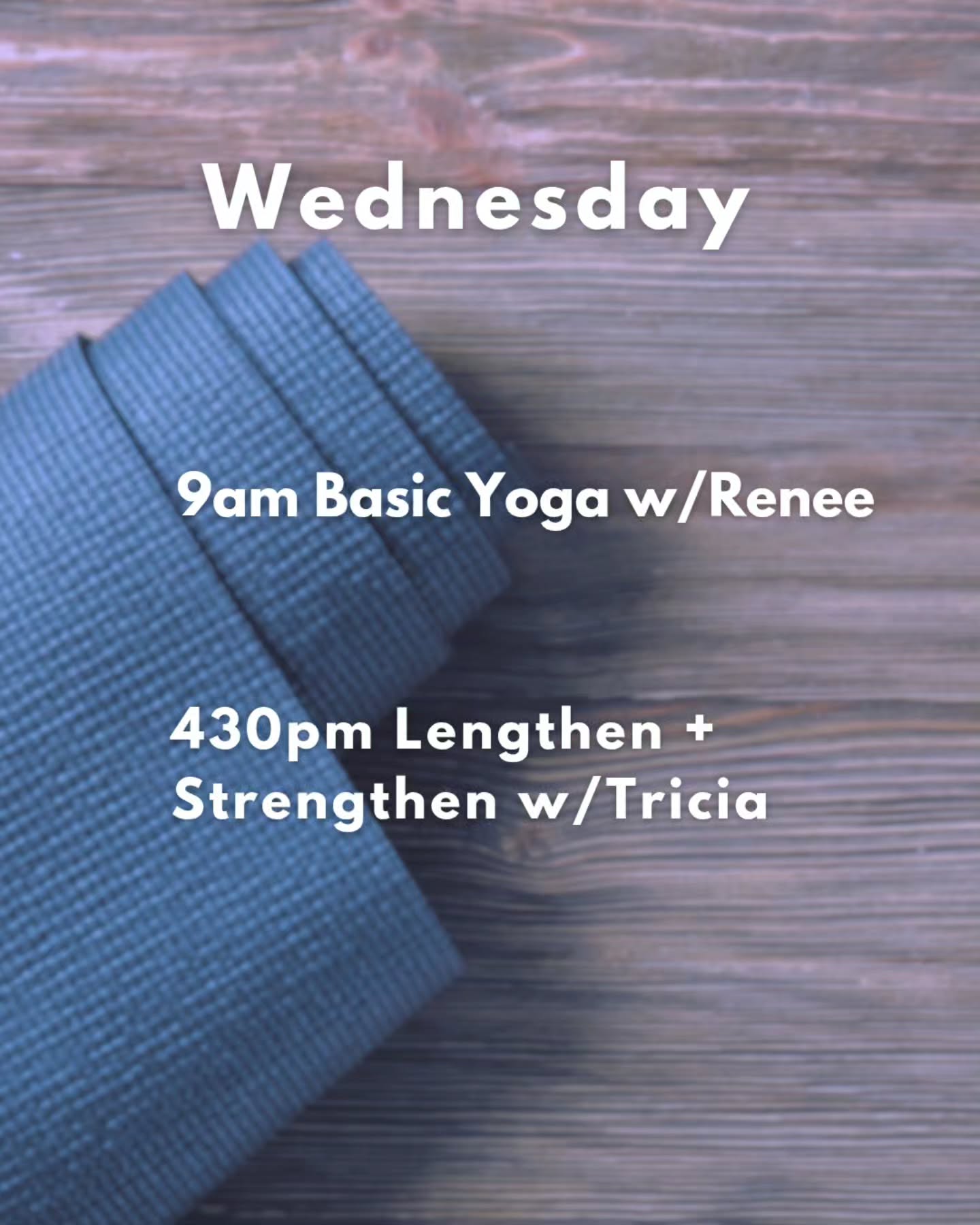 Stretch a little. Get stronger. Breathe deeper.
Happy Wednesday!!
#yogamat #simplifyoga #riyogastudio #asana #breatheinbreatheout