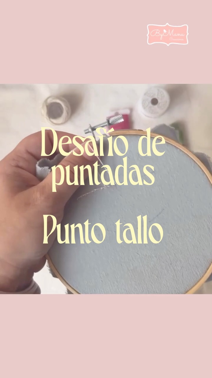 Aguja, hilo y un ratito para bordar 🪡🌿
Hoy practicamos punto tallo, también conocido como punto yerba.
¿Te gusta ver el proceso de cada puntada? Mira el tutorial completo en nuestro canal de YouTube y suscríbete para no perderte ningún proyecto: https://www.youtube.com/@bymanuchita
#DesafíoDePuntadas #PuntoTallo #PuntoYerba #BordadoAMano #aprenderabordar