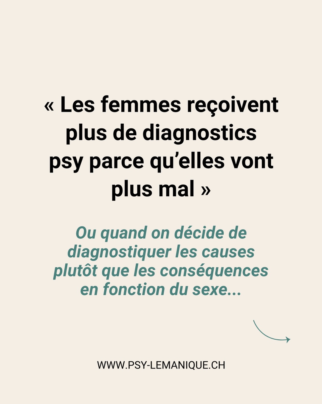 Et si, en psychiatrie, on diagnostiquait parfois les conséquences avant d’avoir identifié les causes ?
Chez les filles et les femmes, certains troubles peuvent passer longtemps inaperçus parce qu’ils ne correspondent pas à la présentation que l’on attend.
Une petite fille qui masque ses difficultés toute la journée peut être repérée pour son anxiété sans que l’on cherche ce qui se trouve derrière. Plus tard, un TDAH peut rester caché derrière cette même anxiété, un TDPM derrière une instabilité de l’humeur ou une périménopause derrière un épisode dépressif.
Les symptômes sont bien réels. Le diagnostic n’est donc pas nécessairement faux.
Mais il peut être posé un étage trop haut.
Et lorsque l’on traite uniquement la conséquence, sans rechercher ce qui l’alimente, le risque est d’entrer dans des années d’errance diagnostique et thérapeutique.
Comprendre ces biais, c’est aussi apprendre à regarder au-delà de ce qui est immédiatement visible.
Envie d’en savoir plus ? Retrouvez l’article complet sur www.psy-lemanique.ch
#biaisdegenre #santédesfemmes #TDAH #psychiatrie #santémentale