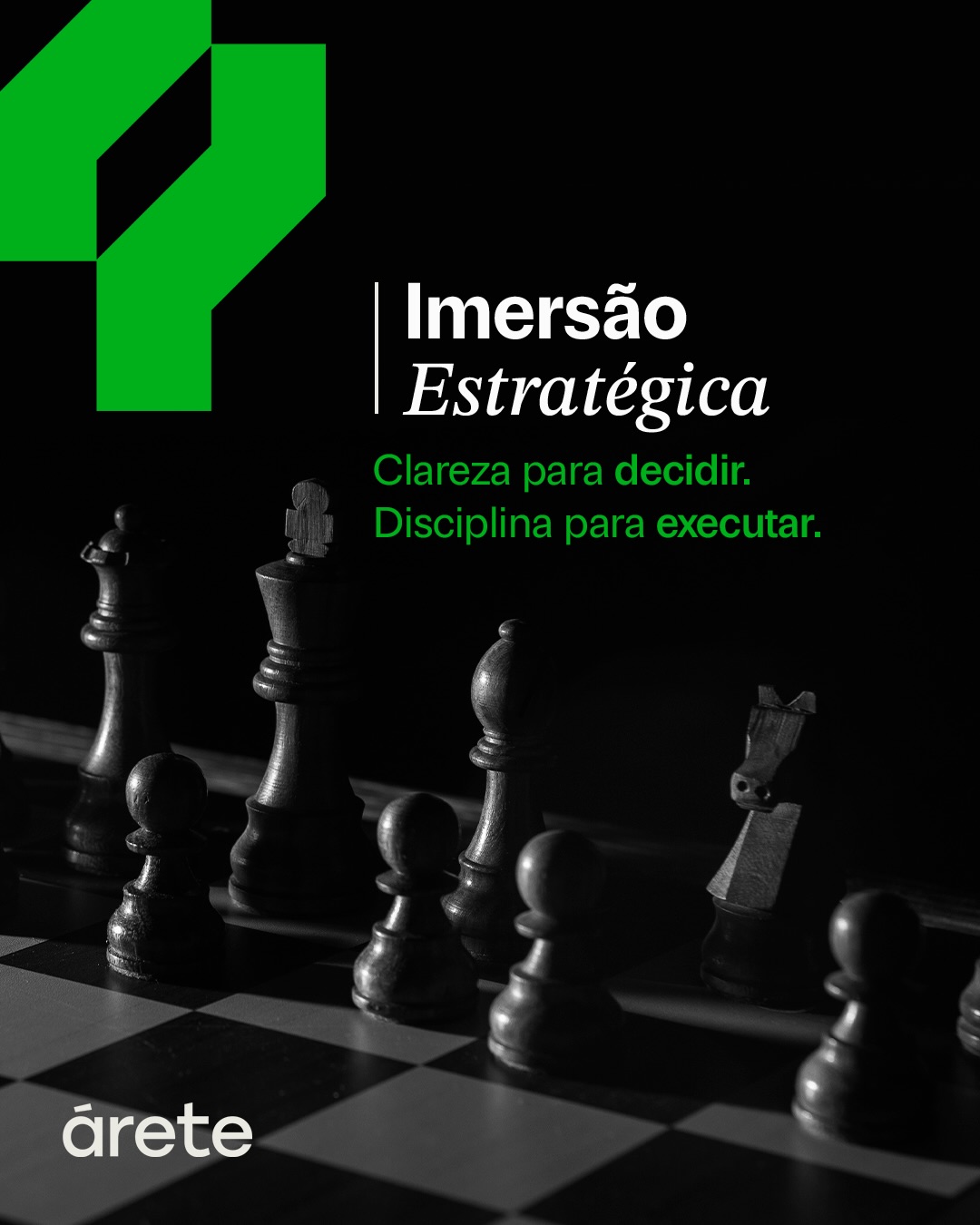 A maioria das empresas sabe o que deveria fazer, mas trava na hora de decidir, porque falta menos ideia e mais clareza estratégica. 💡
A Imersão Estratégica reúne empresários, executivos e sucessores por um dia inteiro para enxergar o negócio com profundidade, identificar pontos críticos, definir prioridades reais e avaliar caminhos estratégicos com método.
Conduzida por Fabíola Saretta e Celso Ienaga, a 3ª edição chega com a mesma proposta que já conquistou empresas como Marcopolo, RodOil, Pisani e Saccaro. 🤝
Você não precisa ser uma grande empresa para ter clareza, mas precisa de clareza para se tornar uma.
Inscrições abertas, saiba mais no link da bio. 🚀
Árete Escola de Negócios
A comunidade de líderes e legados do Brasil.
#liderança #estratégia #gestão #governança #áreteescoladenegócios