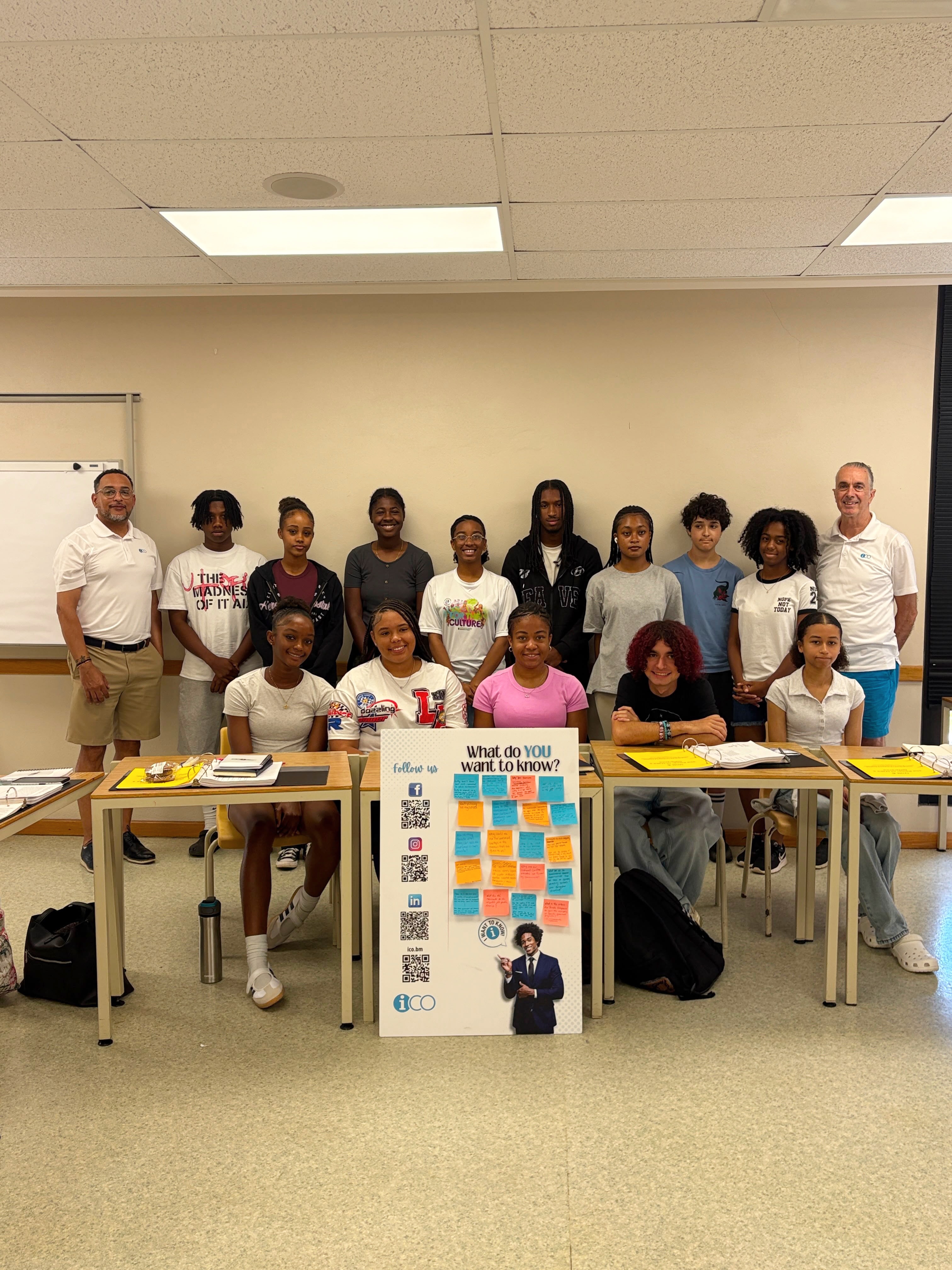 Thank you to the Information Commissioner’s Office for taking the time to sit down with our 2026 Future Leaders during the Summer Induction Programme. ❤️
Our students were given a real look at how information rights and public accountability work here in Bermuda, while gaining a better understanding into what the ICO does and why its work is so important.
We appreciate you investing your time in our young people.