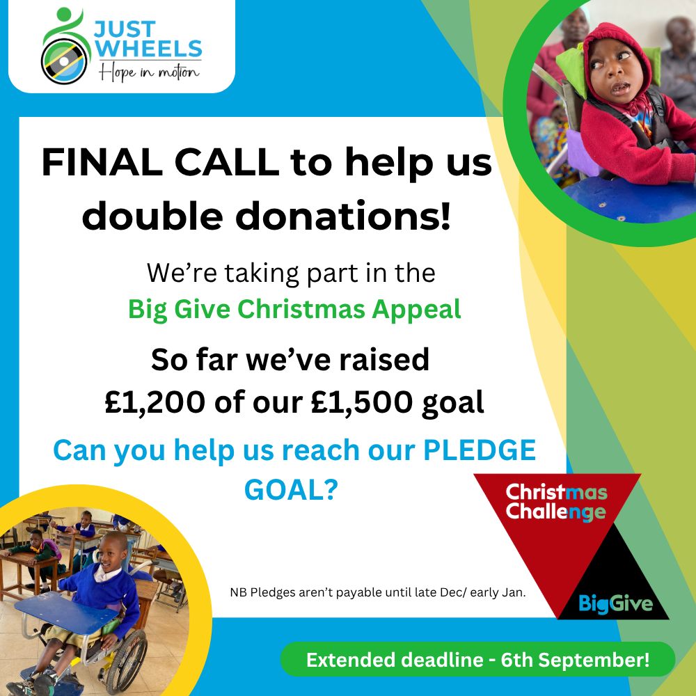 FINAL CALL! The lovely people @biggiveorg have kindly extended the pledge deadline for the Christmas Appeal until 5pm on 6th September. If you would like to support us there are a few more days to help us get from £1,200 to our £1,500 total. Pledges need to be £100+ and aren't due until January. Link in BIO. Thank you!