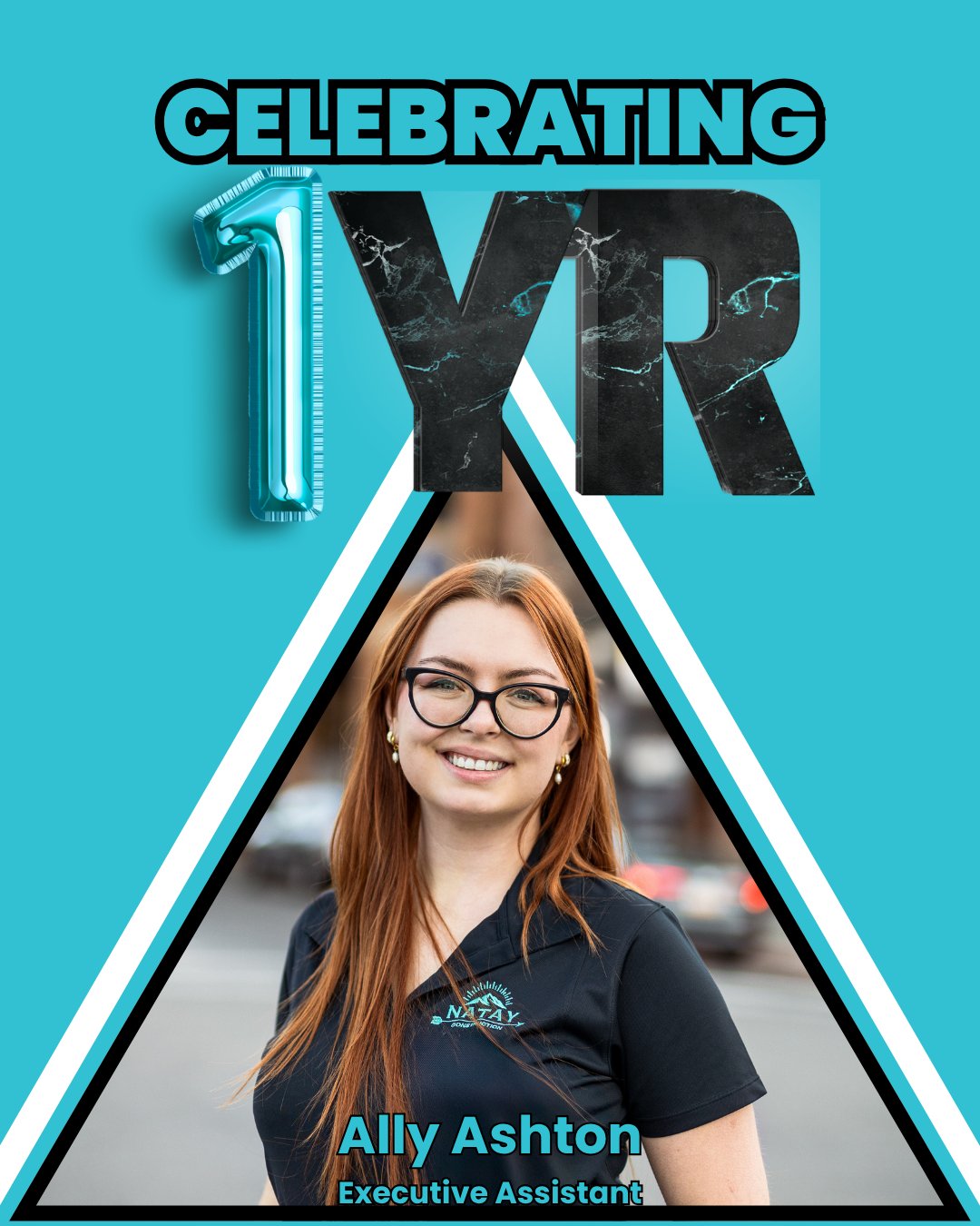 One year ago, Ally Ashton joined the Natay Construction team as our Executive Assistant. What a year it's been!
Ally keeps our office running smoothly. She manages schedules, coordinates communications, handles logistics, and makes sure everything stays organized behind the scenes. Her attention to detail and proactive approach keep the entire team moving forward.
She embodies our core values of professionalism, extreme ownership, and exceptional communication. We love having Ally on the team. Her positive energy and dedication make a real difference for our clients and our crew.
We're excited to see how Ally grows and progresses here at Natay Construction in the years to come. Here's to many more!
#NatayConstruction #TeamNatay #OneYearAnniversary #ExecutiveAssistant #ParkCityConstruction #UtahConstruction