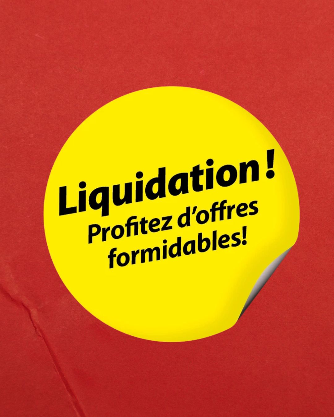 ☀️ Liquidation de fin d’été au Cercle !
Profitez de -30 % sur les produits exposés et jusqu’à -50 % sur une sélection déjà remisée 🤩
C’est le moment idéal pour faire de bonnes affaires pour la rentrée !
📍 Offre valable dans nos magasins, jusqu’au 12 septembre, venez vite en profiter ! 💪
