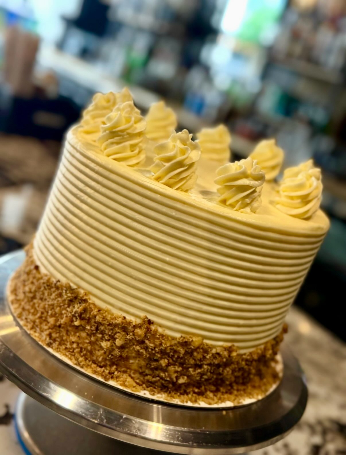 Come and get a slice of our scrumptious house made carrot cake 😋