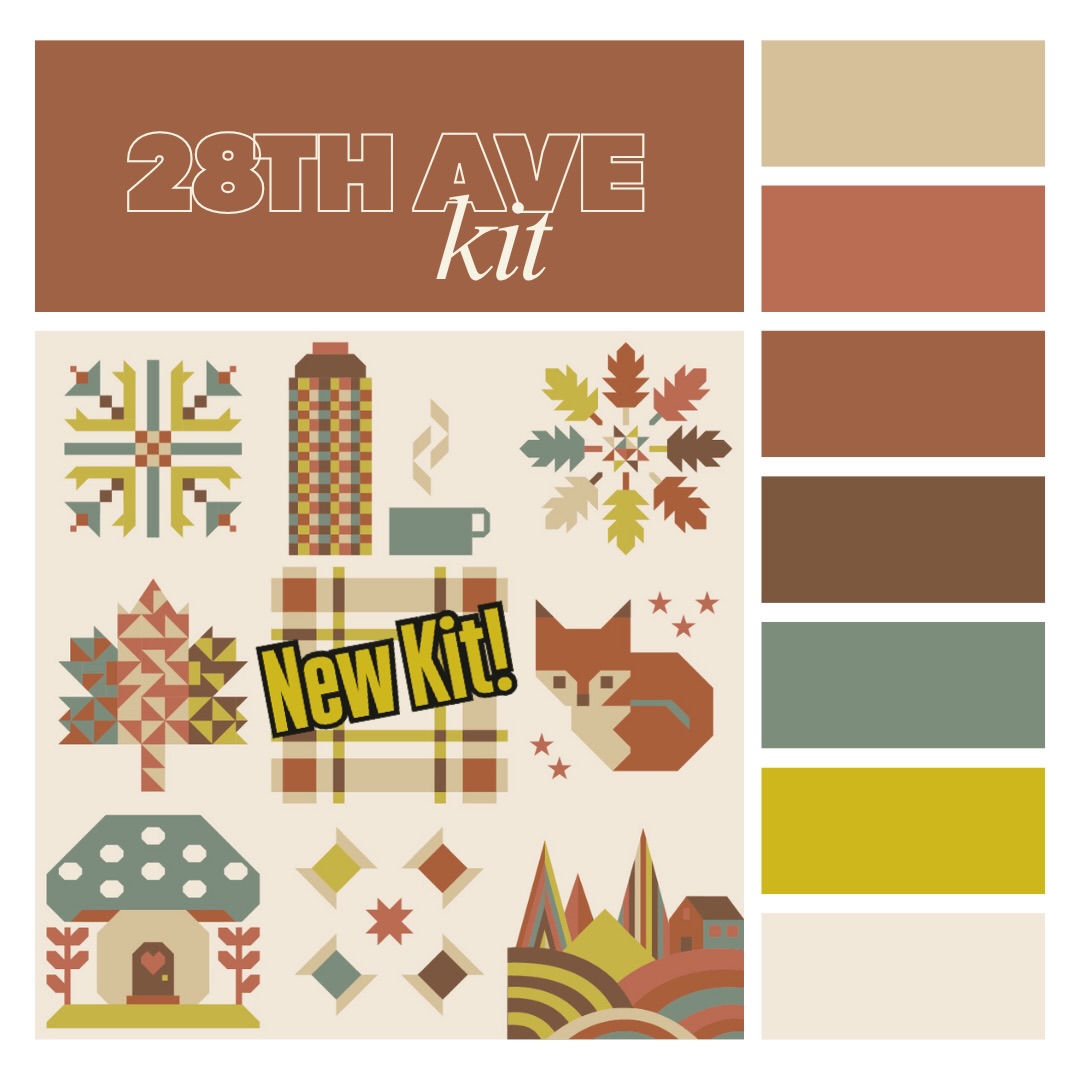Well, y’all are keeping me on my toes again this year! I keep selling out of my kits and now several colors are on backorder with @artgalleryfabrics - so guess what we are doing?!?! … everyone say it with me now:
PIVOT!!! #rossgeller #pivot #iykyk
Introducing the 28th Avenue kit - this is a throwback to my own childhood with furniture in warm browns and oranges, some bright greens, and a cozy spruce blue. I have limited kits available so if you see this and love it - 📣 do not delay people!
Comment AUTUMN for the link to my kits to be sent directly to your DMs!
#sweaterweathersampler2026 #craftymoosequilts