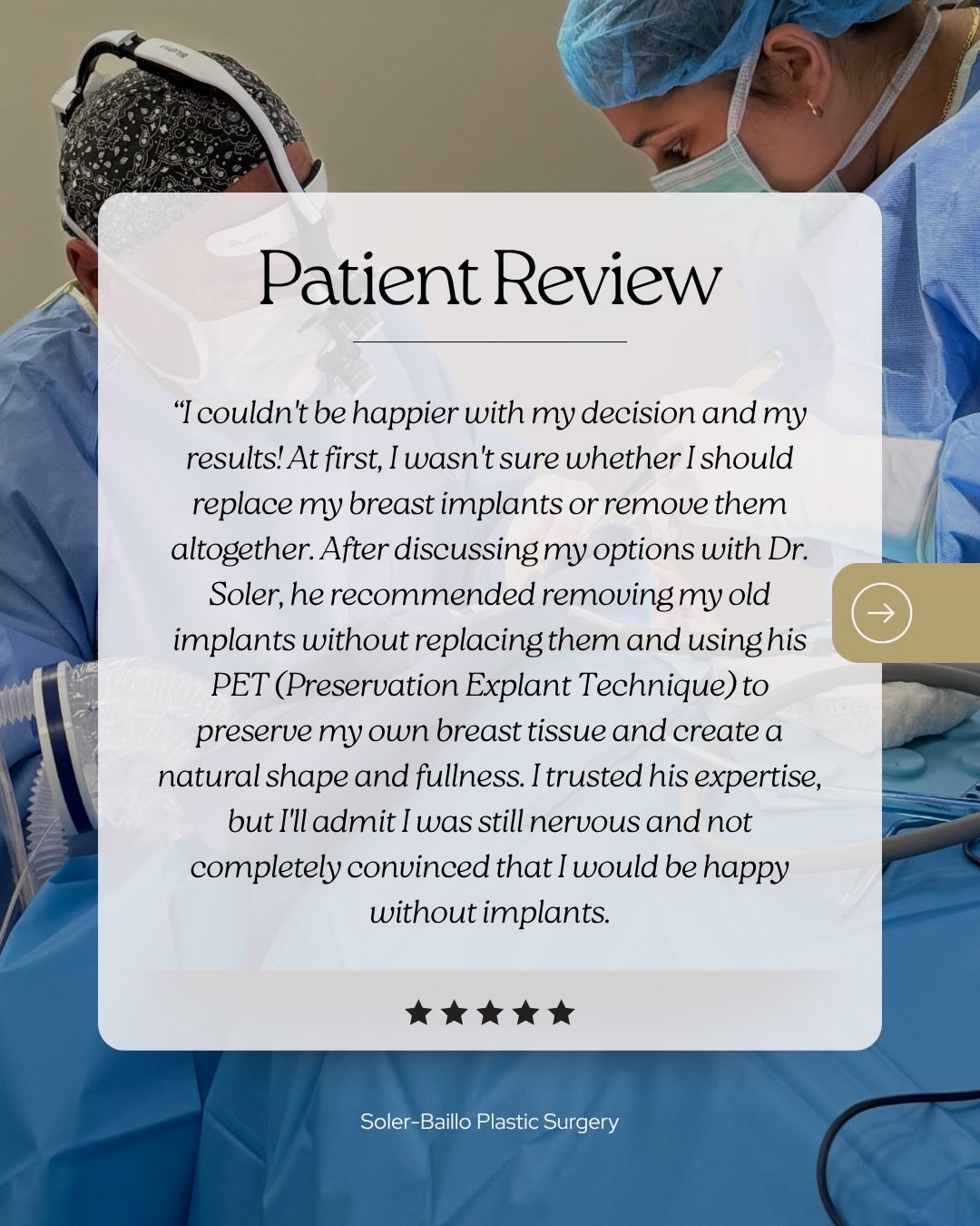 TRUST. CONFIDENCE. RESULTS. ✨
After having implants for many years, making the decision to remove them was not an easy one. She was understandably nervous about what her breasts would look like afterward, but she chose to trust Dr. Soler Baillo’s medical opinion and his Preservation Explant Technique™.
The result? Beautiful, natural breasts and a patient who is absolutely thrilled with her decision. 🤍
There is nothing more rewarding than earning a patient’s trust and helping them feel confident in their body again.
Ready to discuss your options for implant removal? Schedule your consultation with Dr. Soler Baillo today.
📍 The Shops at Merrick Park, Coral Gables
📞 305-661-1996
#BreastExplant #ExplantSurgery #BreastImplantRemoval #NaturalResults #PlasticSurgery
