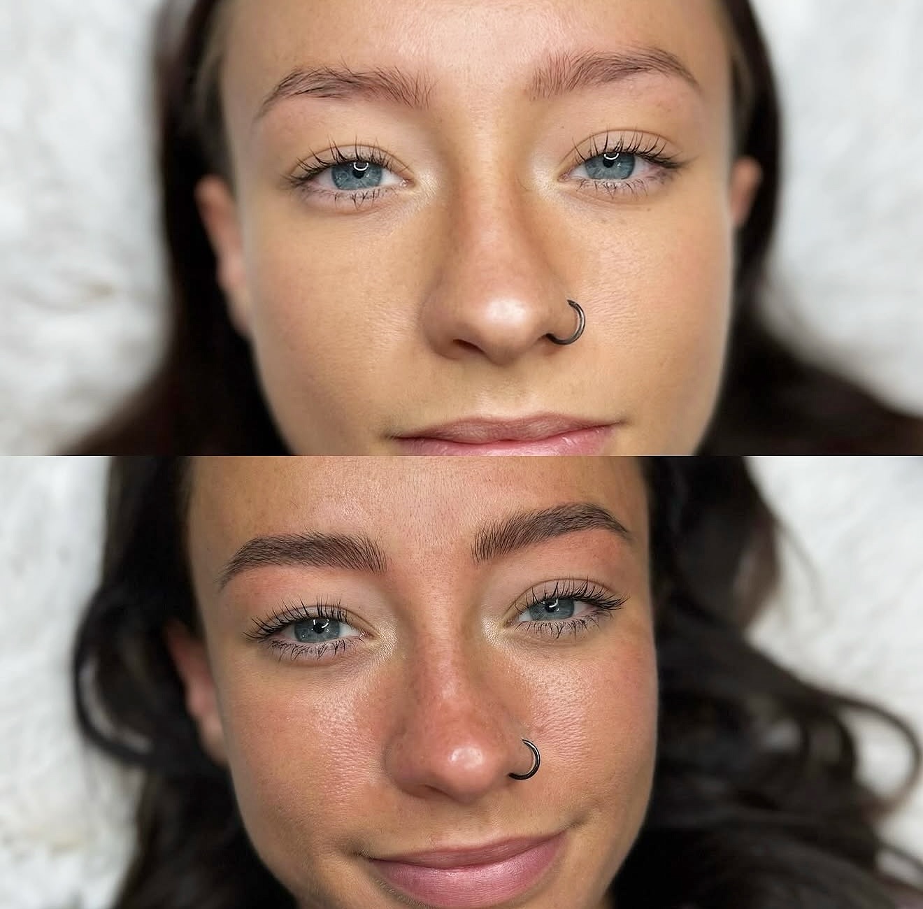 Can you believe how natural this nanoblading looks? What if I told you these last anywhere from 3 to 5 years without needing a touchup and the color stays natural and soft. These results are immediately after the service,they will still soften during the healing process. I don't know who's still waiting? But it's time to wake up ,no make up honey! This beautiful set was done by Brooke. Link in bio to book! Have questions? Come in for a in person or text consultation #orlandobrowbar #nanoblading #browmapping #browwaxing #browthreading