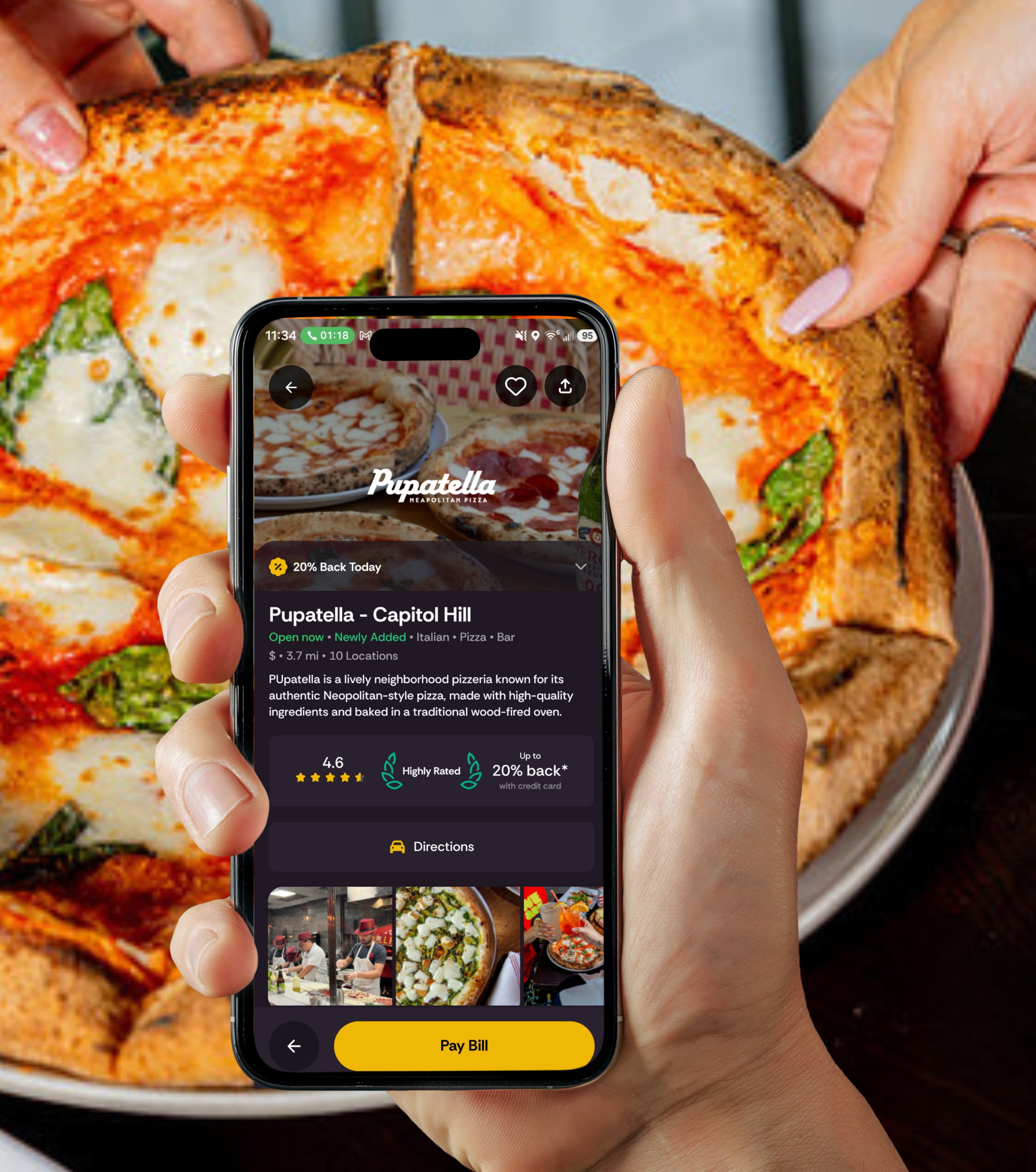 Pupatella is now a part of the @inkind.app family!
InKind users can use the app to pay and earn at Pupatella! 🍕