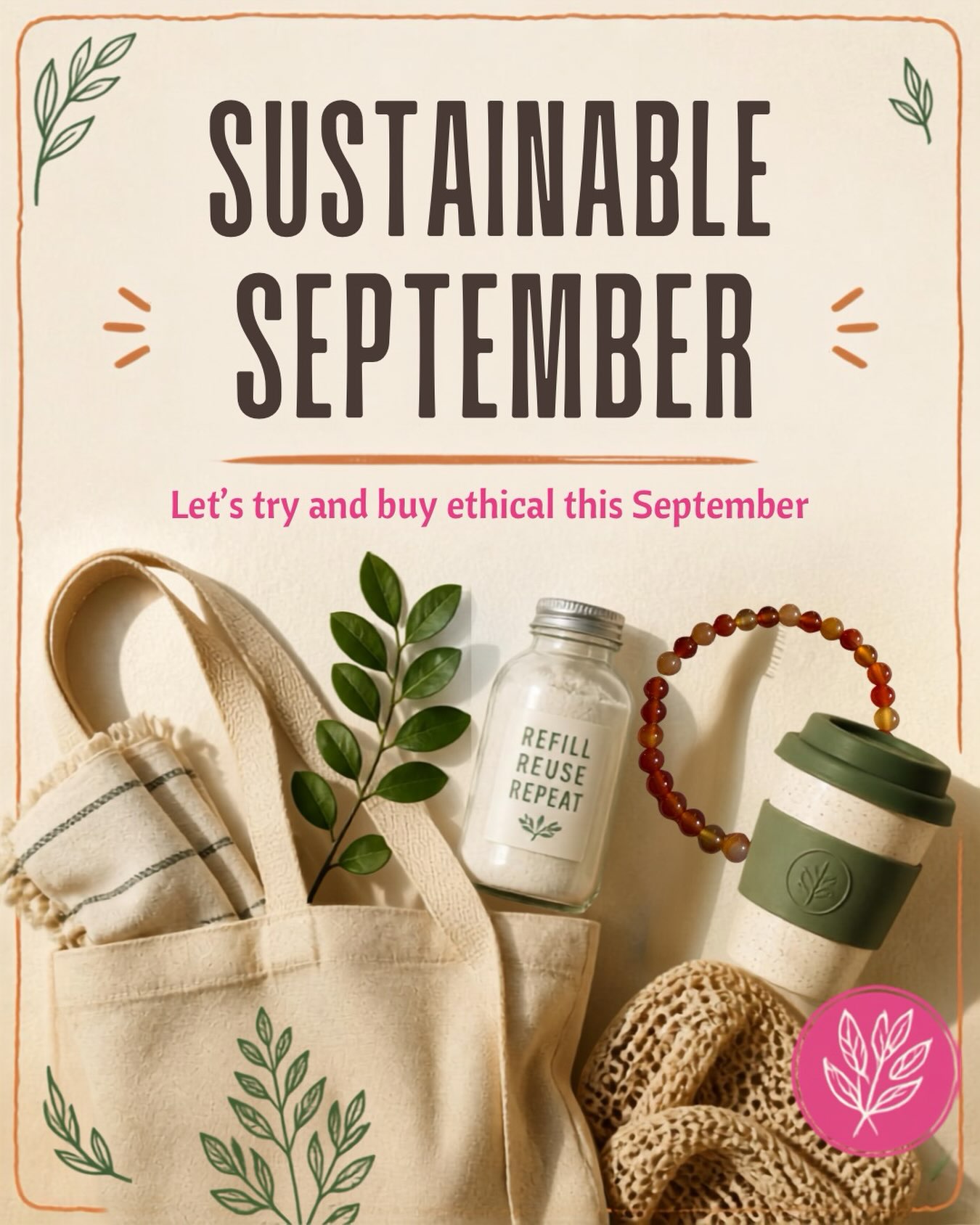 🌿 SUSTAINABLE SEPTEMBER 🌿
This September, let’s make our choices count.
Sustainability isn’t about buying nothing — it’s about buying wisely.
Choose pieces you’ll love for years, support slow fashion, discover the stories behind what you wear, and choose brands that value the hands and skills of artisans around the world. 🌍✨
Every purchase is a choice.
Every choice has an impact.
This month, let’s move away from more and towards meaningful, considered and conscious.
Because when we choose better, we can help create a fashion industry that values people, craftsmanship and our planet. 🤍
Sustainable September — a month to shop with purpose and make a difference.
#SustainableSeptember #ShopConsciously #SlowFashion #SustainableFashion #ConsciousShopping SupportArtisans EthicalFashion BuyLessChooseWell MangoLuxe FashionWithPurpose ShopWithPurpose SustainableStyle