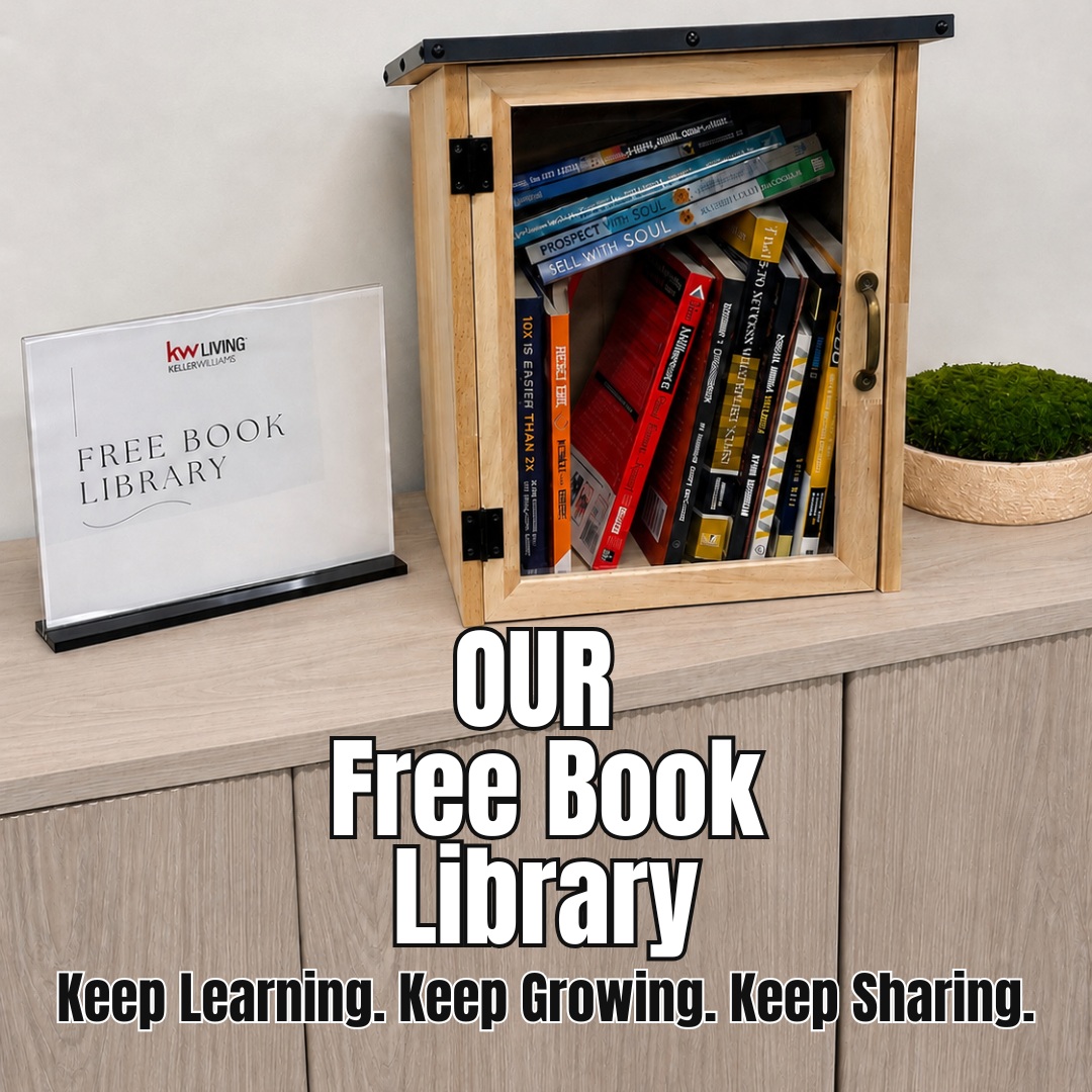 A little something new at KW Living 📚
Our Free Book Library is officially open! Whether you’re looking for fresh ideas, a little inspiration, or your next great read, grab a book and enjoy.
And if you have a book you’ve loved, feel free to add it to the collection and pass it along.
Keep learning. Keep growing. Keep sharing. 📖✨