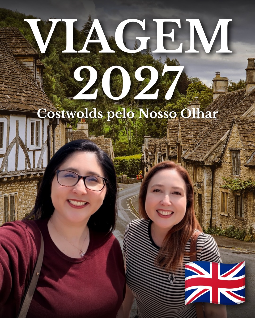E se você pudesse conhecer Cotswolds pelo nosso olhar? 🇬🇧 Depois de tantos anos vivendo e explorando a Inglaterra, chegou o momento de convidarmos você para viver essa experiência ao nosso lado.
“Cotswolds pelo olhar de Emi & Lou” é a nossa primeira viagem em grupo: uma experiência exclusiva para apenas 15 pessoas, criada nos mínimos detalhes para quem quer conhecer as Cotswolds com conforto, história, boa gastronomia e, principalmente, com o nosso olhar.
Serão dias para desacelerar, descobrir vilarejos encantadores, conhecer jardins e lugares históricos, sentar à mesa, brindar e criar memórias que vão muito além de uma simples viagem.
E hoje abrimos oficialmente as reservas para o nosso público.
Quer receber todos os detalhes da viagem, incluindo roteiro, o que está incluído e como reservar?
Comente EU QUERO aqui neste post e nós enviaremos o link diretamente para você pelo DM.
As vagas são limitadas a 15 pessoas. 🇬🇧🤍
@novasfronteirasviagens
Viagem para Cotswolds | Grupo Exclusivo Cotswolds 2027 | Viagem em grupo com as Irmãs Viajantes | Cotswolds pelo olhar de Emi e Lou
#Cotswolds #CotswoldsPeloOlharDeEmiELou #ViagemEmGrupo #EmiLouDayByDay IrmãsViajantes