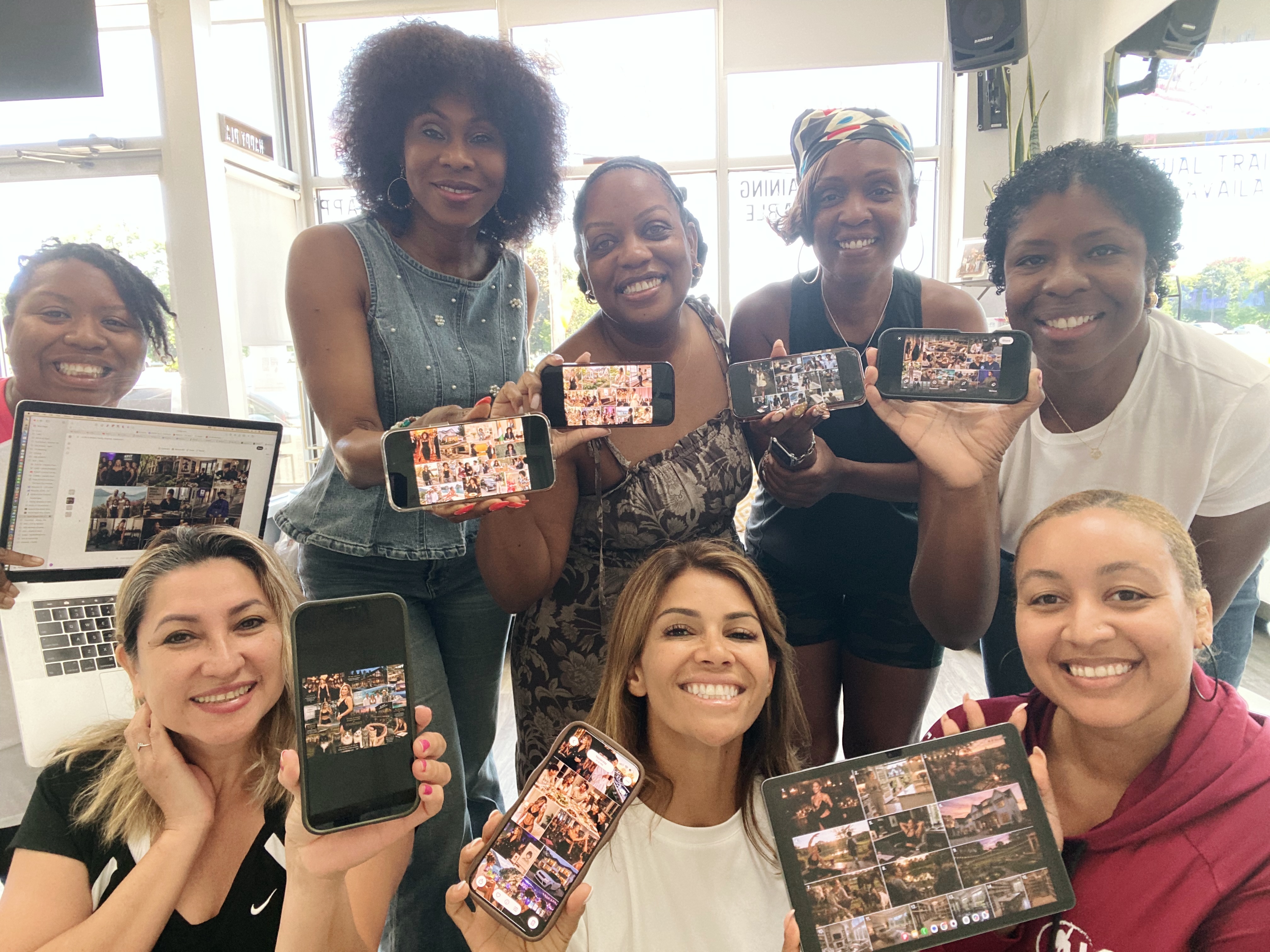 ✨ They didn’t just create vision boards… they created a vision for what’s NEXT.
Our K-Fit AI Vision Board Workshop was such a beautiful experience. ❤️
Dreaming bigger, getting clear on our goals, laughing, connecting, and turning the things we’ve been thinking about into something we could actually SEE.
Because transformation isn’t only about what happens to your body.
It’s about the life you’re building.
The woman you’re becoming.
And having a community around you that reminds you to keep going. ✨
Thank you to every woman who showed up, shared her vision, and brought such amazing energy into the room. 🥂
Now the boards are made… time to make them REAL. 🔥
This is K-Fit. More than workouts. A community of women becoming MORE. ❤️
#KFit #VisionBoard #AIVisionBoard #WomenSupportingWomen #GoalSetting