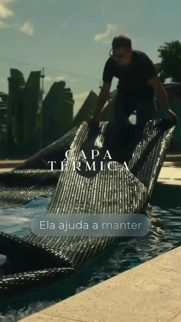 Sua piscina protegida em qualquer clima! 🌧️💧
A capa térmica ajuda a conservar a temperatura da água por mais tempo, reduz a evaporação e ainda evita a entrada de folhas e sujeiras.
Mais economia, praticidade e eficiência no dia a dia. 💙
Fale com a Arena Piscinas e solicite seu orçamento!