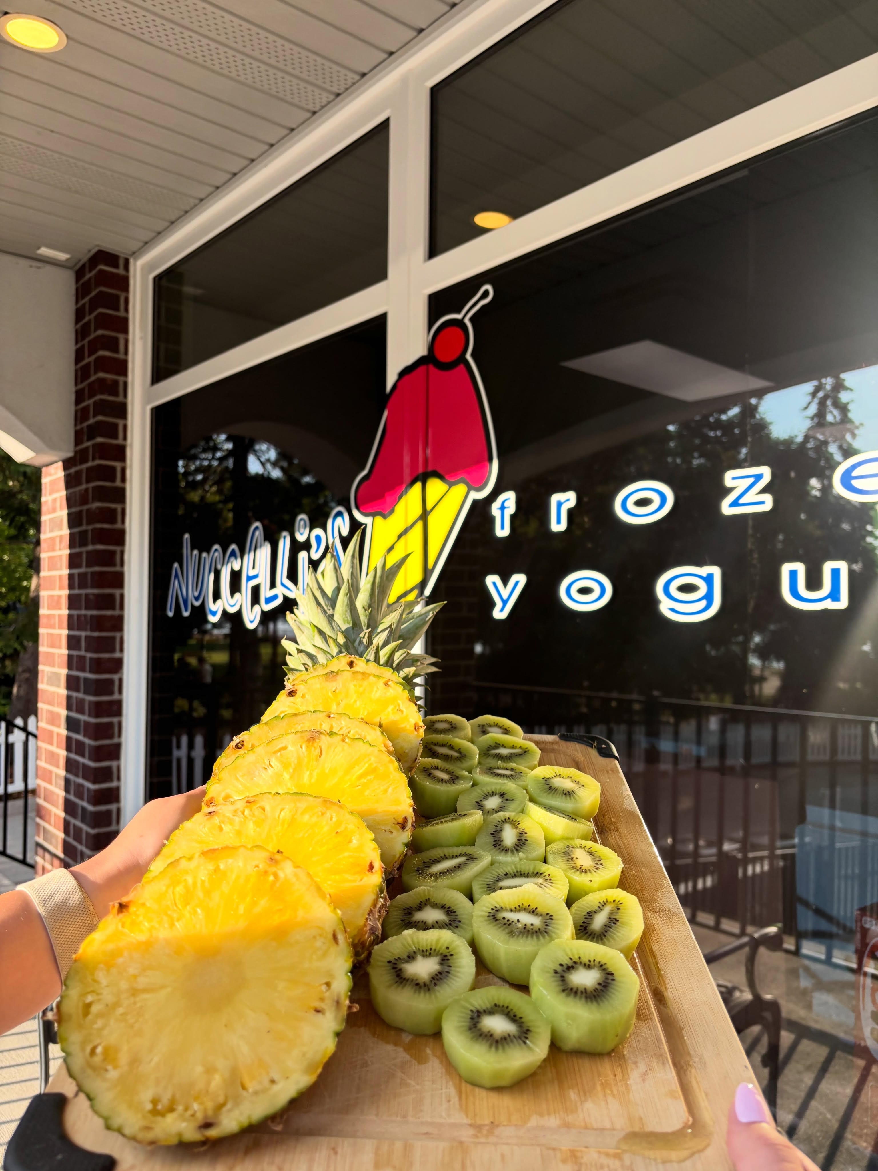 A little behind the scenes at Nuccelli’s 🍍🥝
Did you know all of our mix-ins are made with the real thing? Fresh cut fruit, real cookies and your favourite candies are mixed right into our frozen yogurt🤍
Store hours⬇️
Sun-Thurs: 11am-9pm
Fri-Sat: 11am-9:30pm
#FrozenYogurt #YQGBusiness #YQGFood
#Amherstburg ᴇxᴘʟᴏʀᴇᴘᴀɢᴇ