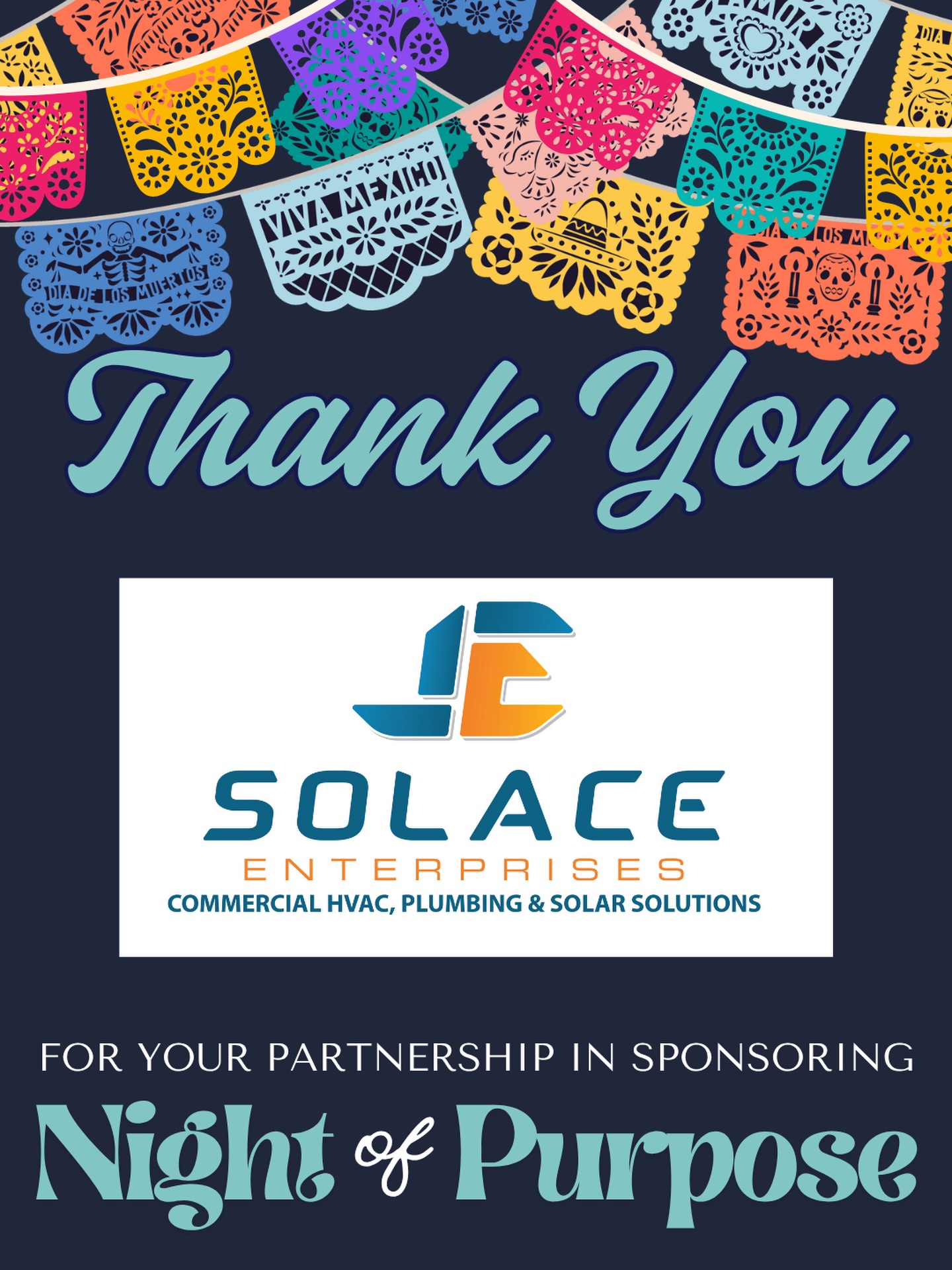 A huge shout out to Solace Enterprises for their partnership as Advocate Sponsors!!! If you have heating or air conditioning needs, they are a great company with even better people! Thank you Solace for your continued generosity year over year! Can’t wait to see you on Sept 19th!