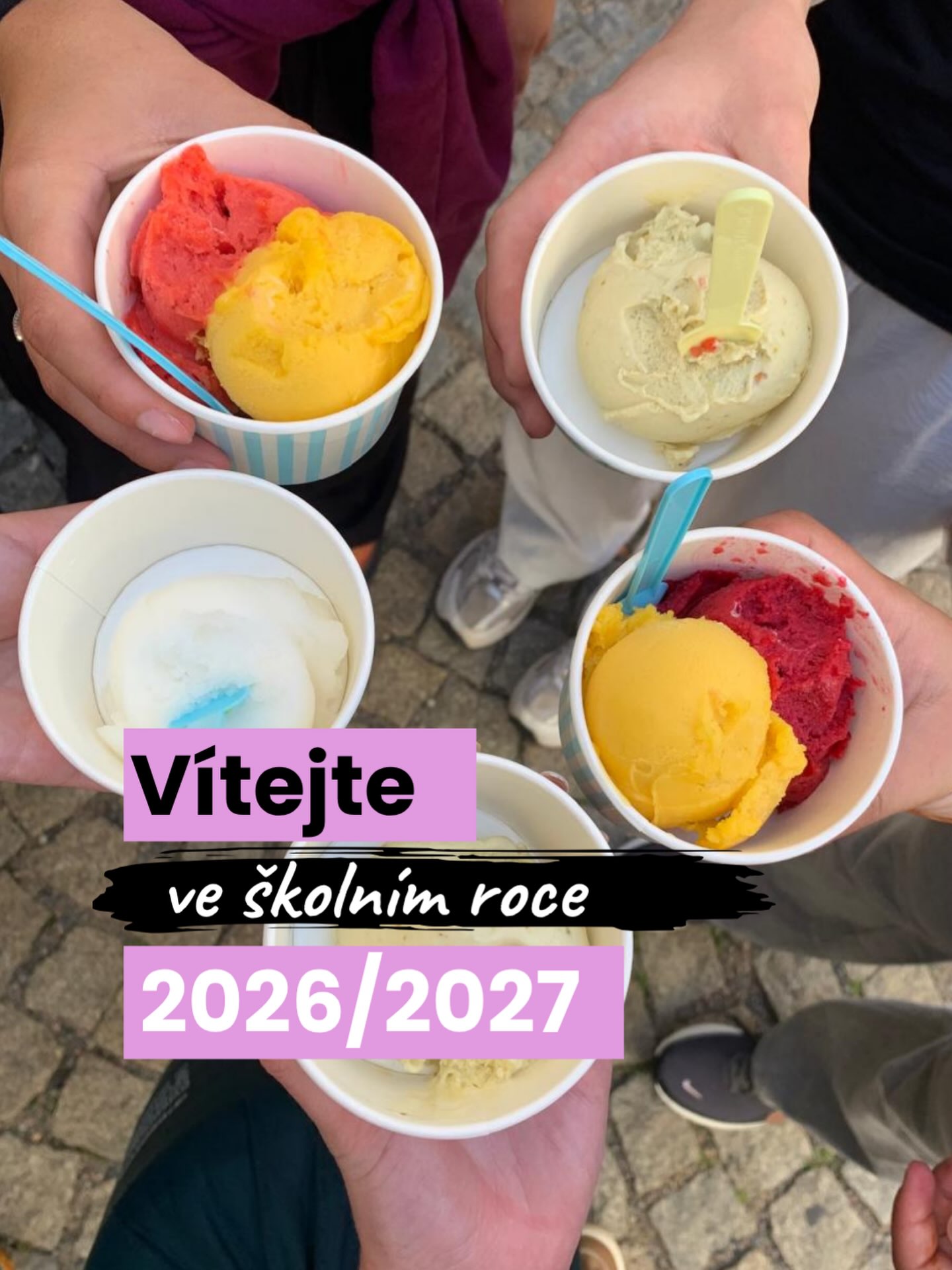 Sladký začátek pro ITG! 🍦
Vítejte v novém školním roce 2026/2027 na ITG! 🎉
Naši prváci rovnou nastoupili do adaptačního kurzu 👌
Přejeme všem studentům, starým i novým, úžasný, inspirativní a úspěšný školní rok. Jsme moc rádi, že jste tu s námi!
#ITG2026 #adaptak #gymnazium #Prváci #startujeme