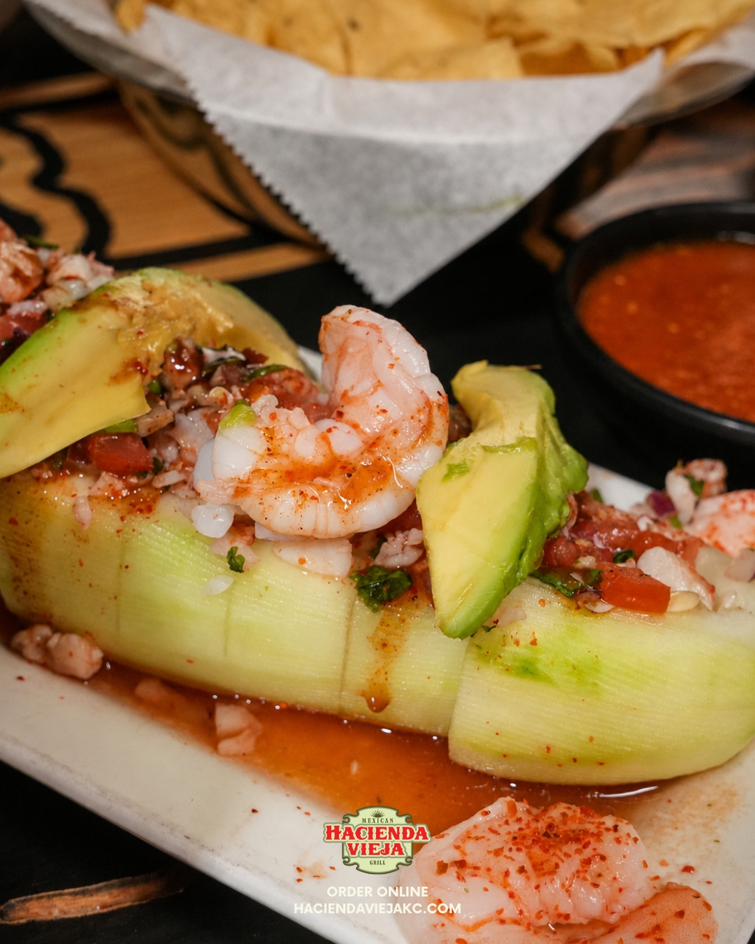 The perfect way to whet your appetite.
haciendaviejakc.com
#TasteTheDifference