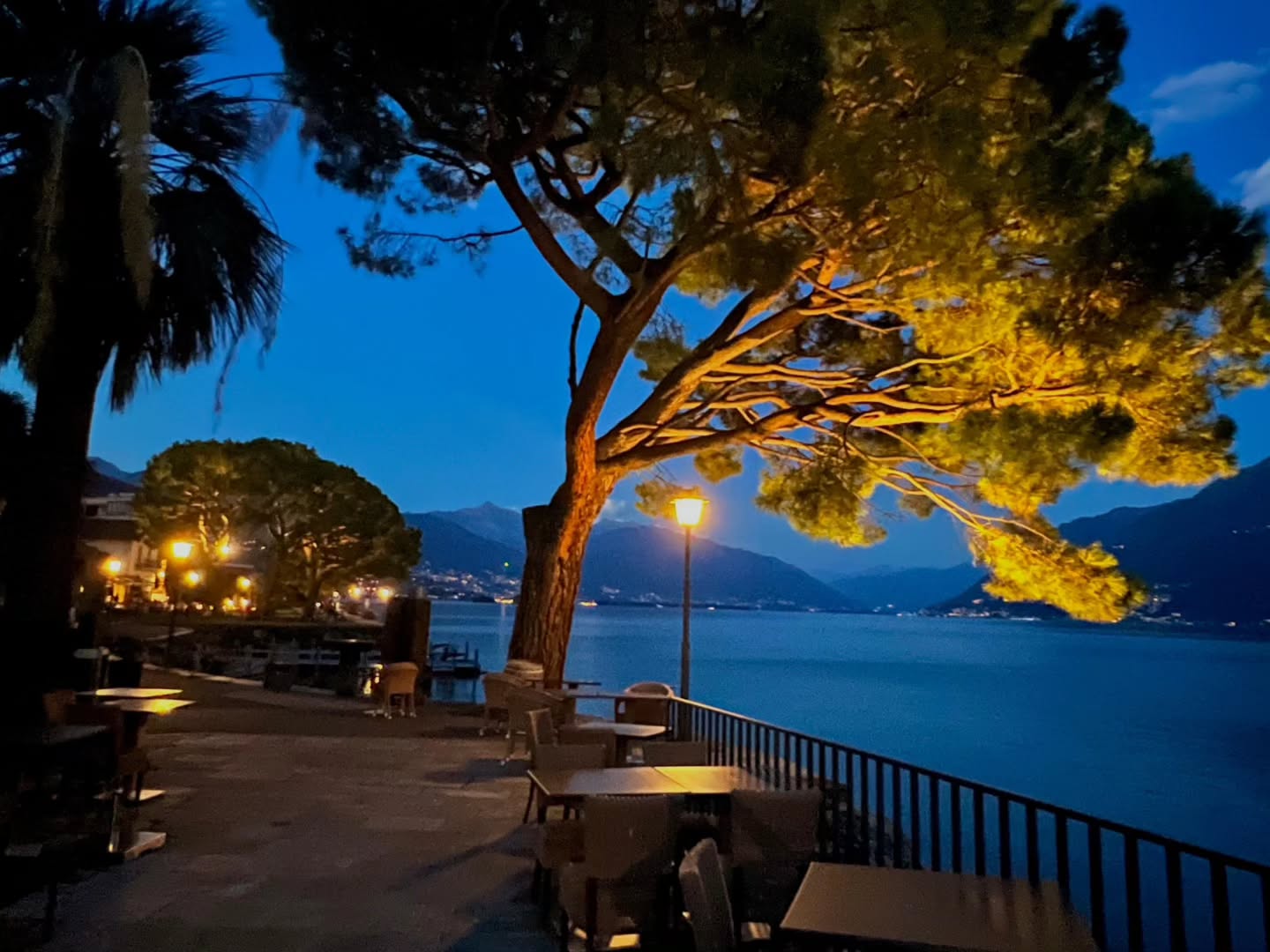 End of August on a quiet evening in Brissago...what else?