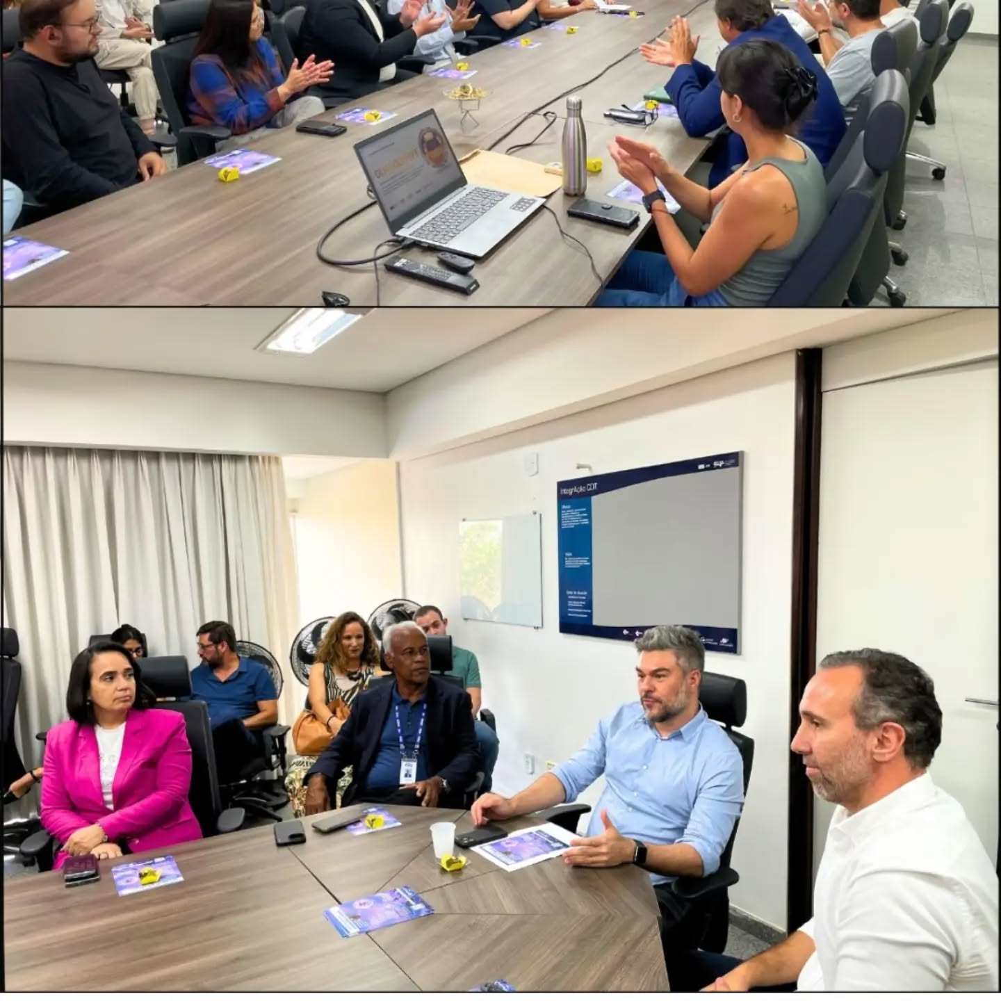 Participação do SINDQUÍMICA em reunião de inovação na UNB em Brasília
O presidente do SINDQUÍMICA, Lino Ferreira, participou, em Brasília, de uma importante reunião que reforçou um dos pilares fundamentais para o desenvolvimento e a competitividade do nosso país: a conexão entre universidade, ciência, tecnologia e indústria.
O encontro evidenciou a importância de transformar conhecimento científico em soluções inovadoras e oportunidades concretas para o setor produtivo. Um grande exemplo é a tecnologia brasileira desenvolvida dentro da Universidade de Brasília (UnB) e que agora chega ao mercado por meio da Glia Innovation.
Para o presidente Lino Ferreira, o Brasil possui pesquisadores, universidades e empresas com capacidade para desenvolver tecnologias de alto valor agregado, sendo fundamental fortalecer essa conexão para que a inovação produzida no país gere competitividade, novas oportunidades e desenvolvimento econômico.
O SINDQUÍMICA parabeniza a UnB, o CDT, a Glia Innovation e todos os pesquisador