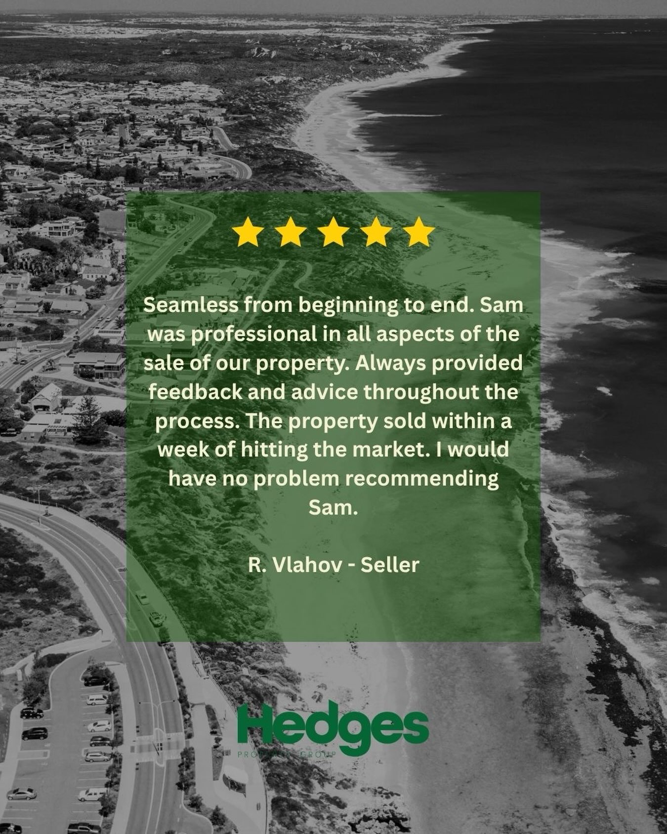 ⭐️⭐️⭐️⭐️⭐️
Selling isn’t just about finding a buyer, it’s all the intricate details and processes in between.
Well done Sam on this glowing review from a recent seller!
#googlereviews #perthrealestateagent #genuinelyhelpingpeople