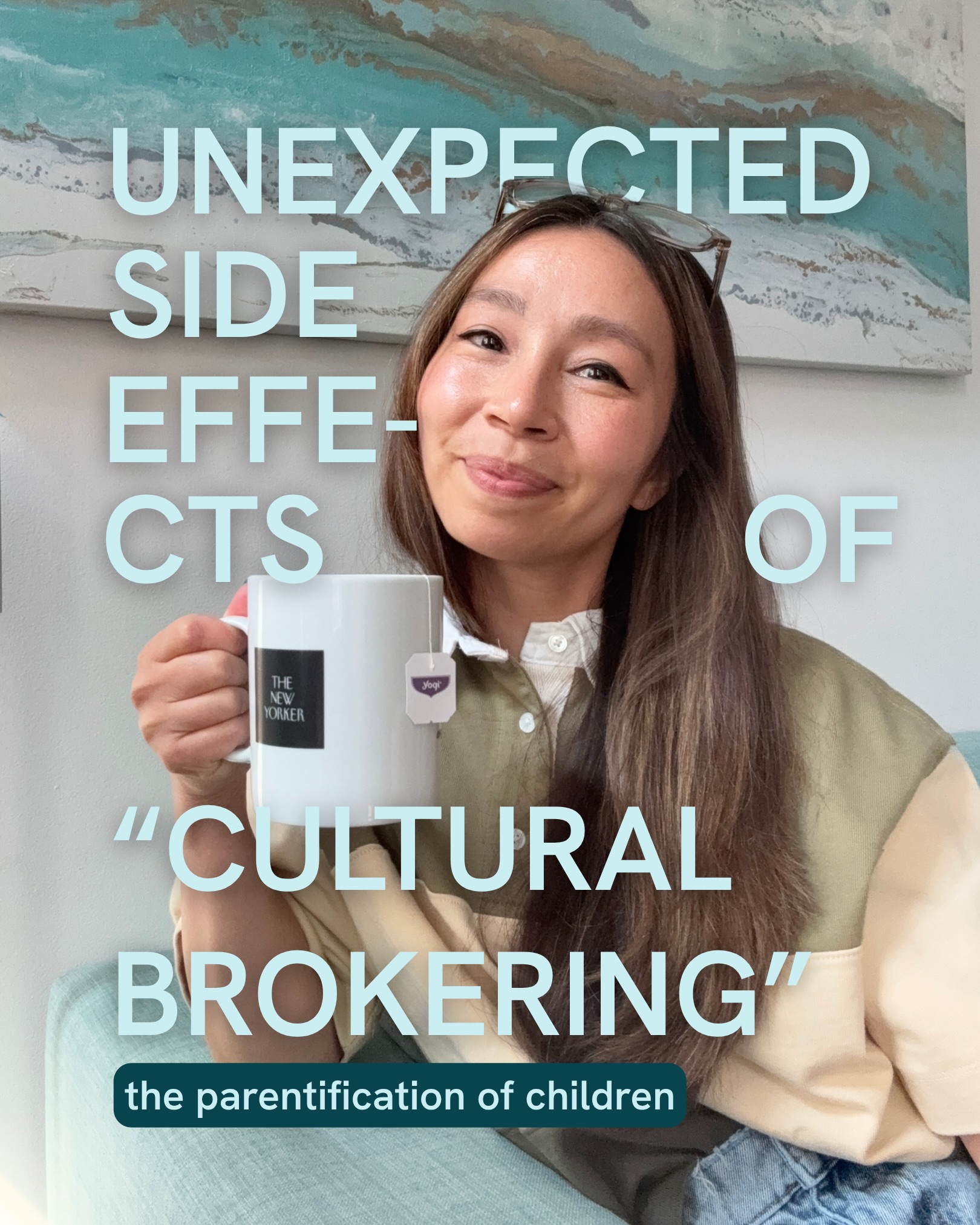 Hidden side effects of cultural brokering ⬆️
#culturalbrokering #asiantherapist #immigrantparents #culturaltherapist #parentification