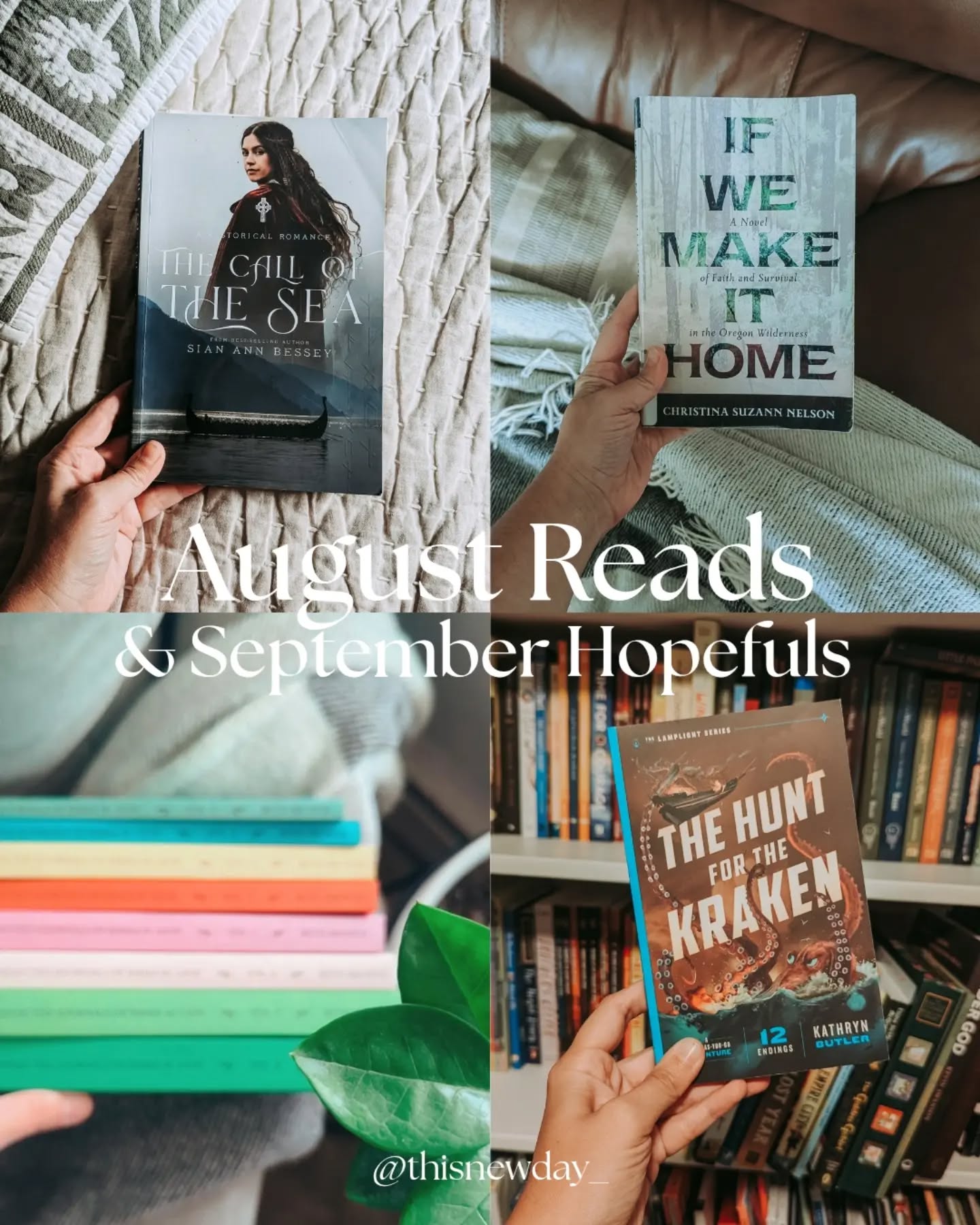 ✨ August Reads & September Hopefuls
It was so sweet to revisit the world of St. Crispians and Emma M Lion, only this time through the audiobooks! What a fantastic way to finish out the summer! ☀️
👋🏽 What was your favorite read in August?
.
.
#augustreads #readingwrapup
Books for women | Christian fiction | historical fiction | Emma M Lion | August Reads | reading wrap up | monthly reads