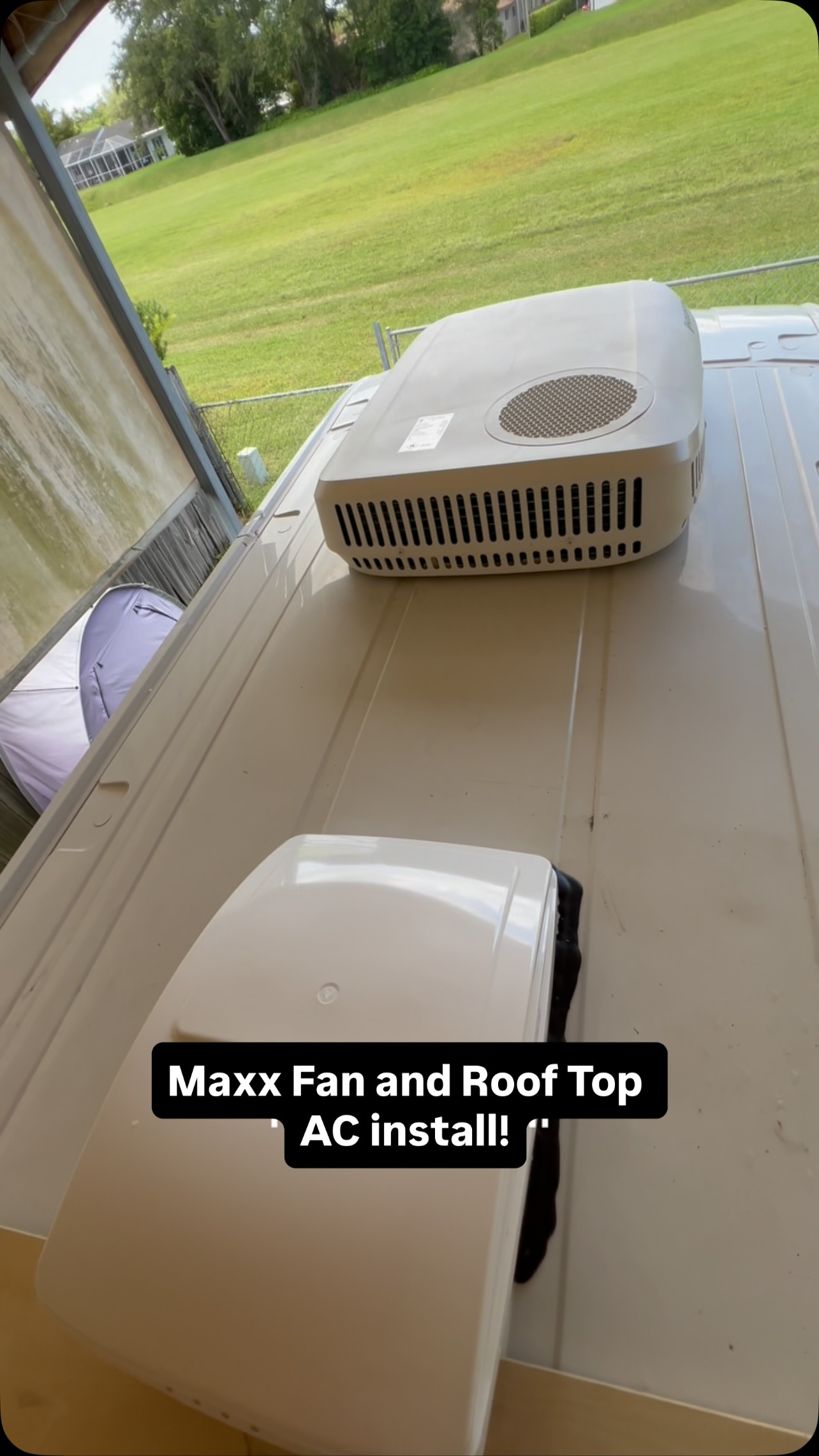 ROOF UPGRADES ARE IN! 🚐🔨
This Ford Transit build just got a major upgrade!
☀️ Roof-top AC
💨 MaxxFan ventilation
Comfort + airflow = a better van life experience. 😎
This is just one step in the build. Follow along as we turn this Transit into a custom camper van!
📩 Want us to build your dream van? Send us a message to get started.
🚐 Full Camper Van conversions
📍 Built by Fuzzy’s Woodworking
🔸🔹🔸🔹
#fuzzyswoodworking #FordTransit #CamperVanBuild #VanConversion #VanLife