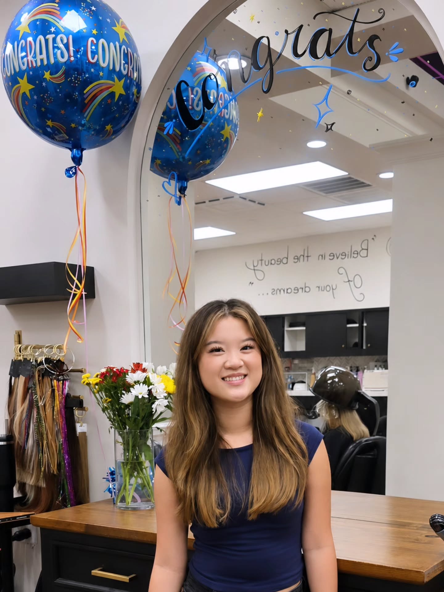 🎉 SHE DID IT! Congratulations, Annabei! 🎉
We are so excited to celebrate Annabei graduating from our Associate Program and stepping into this next chapter of her career behind the chair! ✂️🤍
From the beginning, Annabei has brought such a special presence to our salon. She is incredibly kind, genuinely cares about people, and has a beautiful way of connecting with her clients and making them feel comfortable, heard, and cared for.
She is talented, hardworking, eager to grow, and someone whose faith is evident in the way she carries herself and loves the people around her. We have loved watching her confidence and skills grow throughout our Associate Program, and we know God has so much ahead for her.
Annabei, we are SO proud of you and cannot wait to watch you continue to grow, build your clientele, and make your mark behind the chair. This is only the beginning! 🤍
Her books are officially open — come sit in Annabei’s chair and be part of this exciting new chapter! 🥂
#TWHE #TheWoodlandsHairElite #Annabei #TheWoodlandsStylist #BehindTheChair