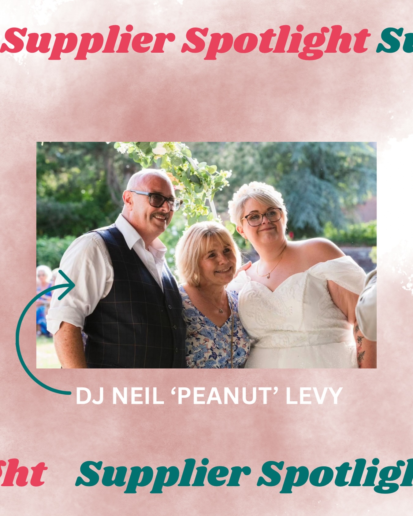 Our most recent Supplier Top Tip is from DJ NEIL ‘PEANUT’ LEVY! Find out what he has to say in our latest episode ‘Saying “I Do” to Marriage Reform’.
Available on Spotify, YouTube and Apple Podcasts.
#weddingdj #wedding #ukwedding #2027wedding #weddingplanning