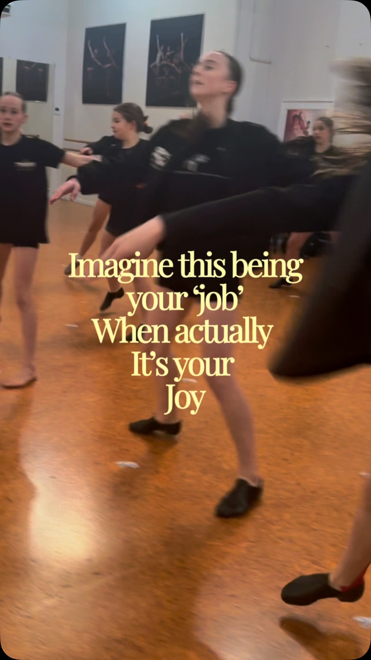 A class fill of kids creating and moving and inspiring and building mems. That’s joy. ✨