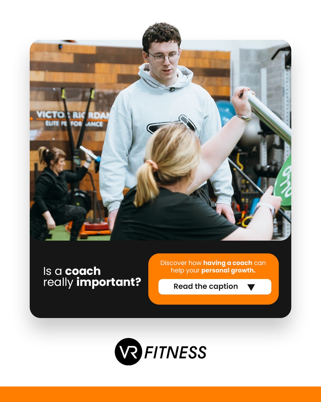 Walking into a gym is one thing. Knowing exactly what to do when you get there is another. 👀💪
At VR Fitness, you don’t have to figure it all out by yourself.
Our coaches are there to guide you through your sessions, help you train safely and make sure every workout has a purpose. With semi-private training, you get the support and attention you need while still enjoying the energy of training alongside others. 🏋️♀️
The goal? Less guessing. More progress.
Want to train with the right guidance from day one? 🟠
Get in touch with VR Fitness and book your session.