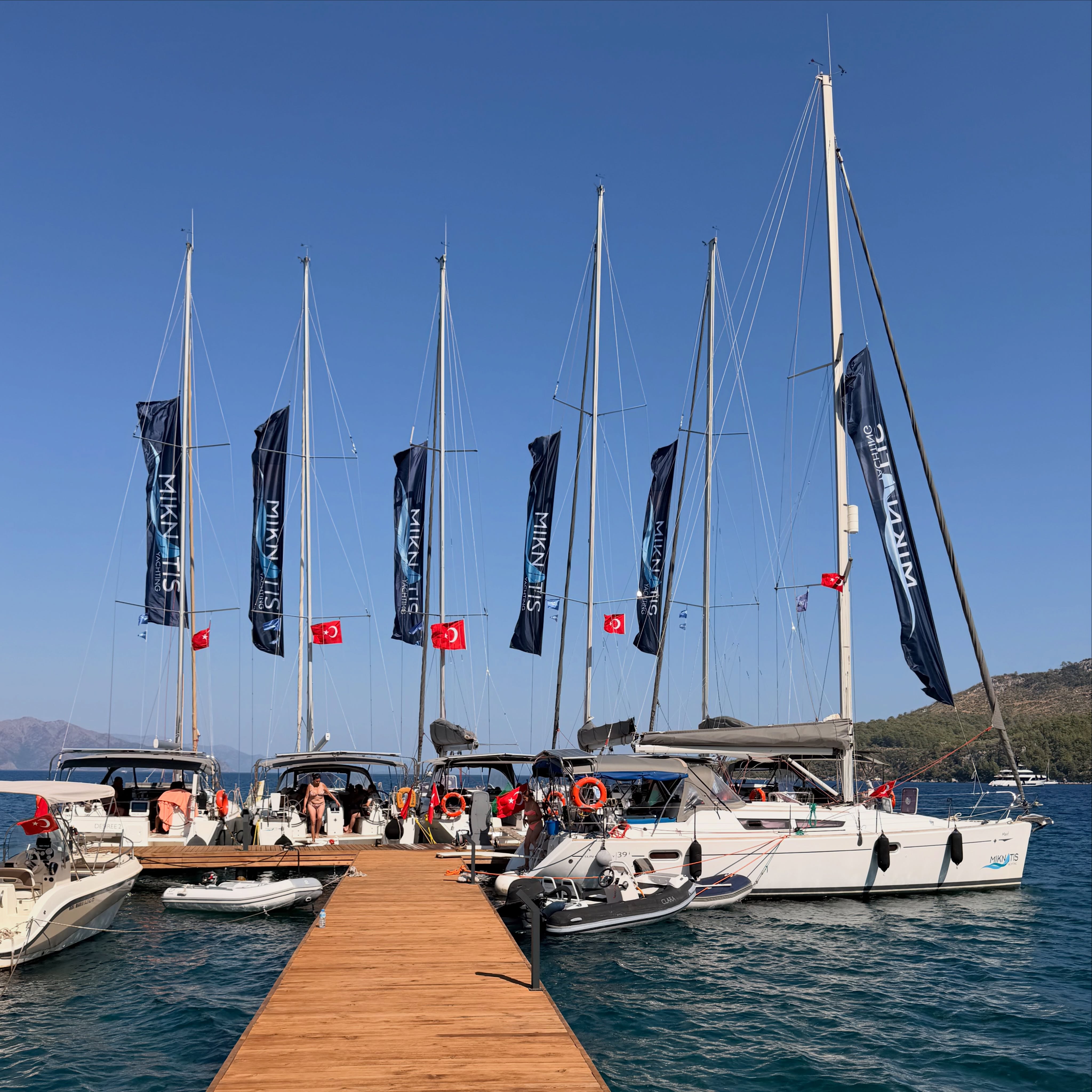 Filotillamızın 3. gününde Pineapple Yacht Club’dayız ⛵️
#miknatisfilotilla #yelkenli #tatil #summervibes☀️
